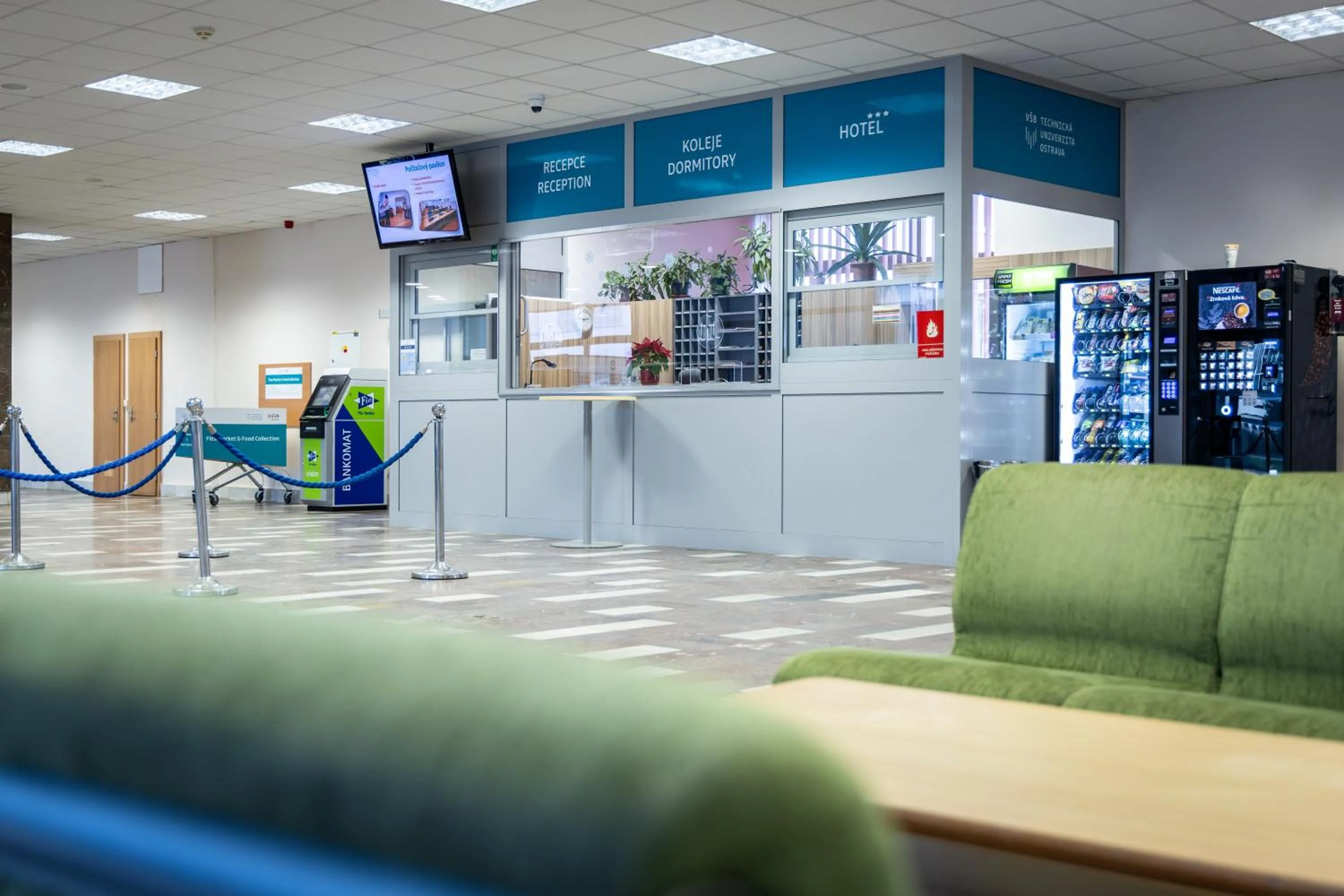 Property building in Hotel Garni VŠB TUO