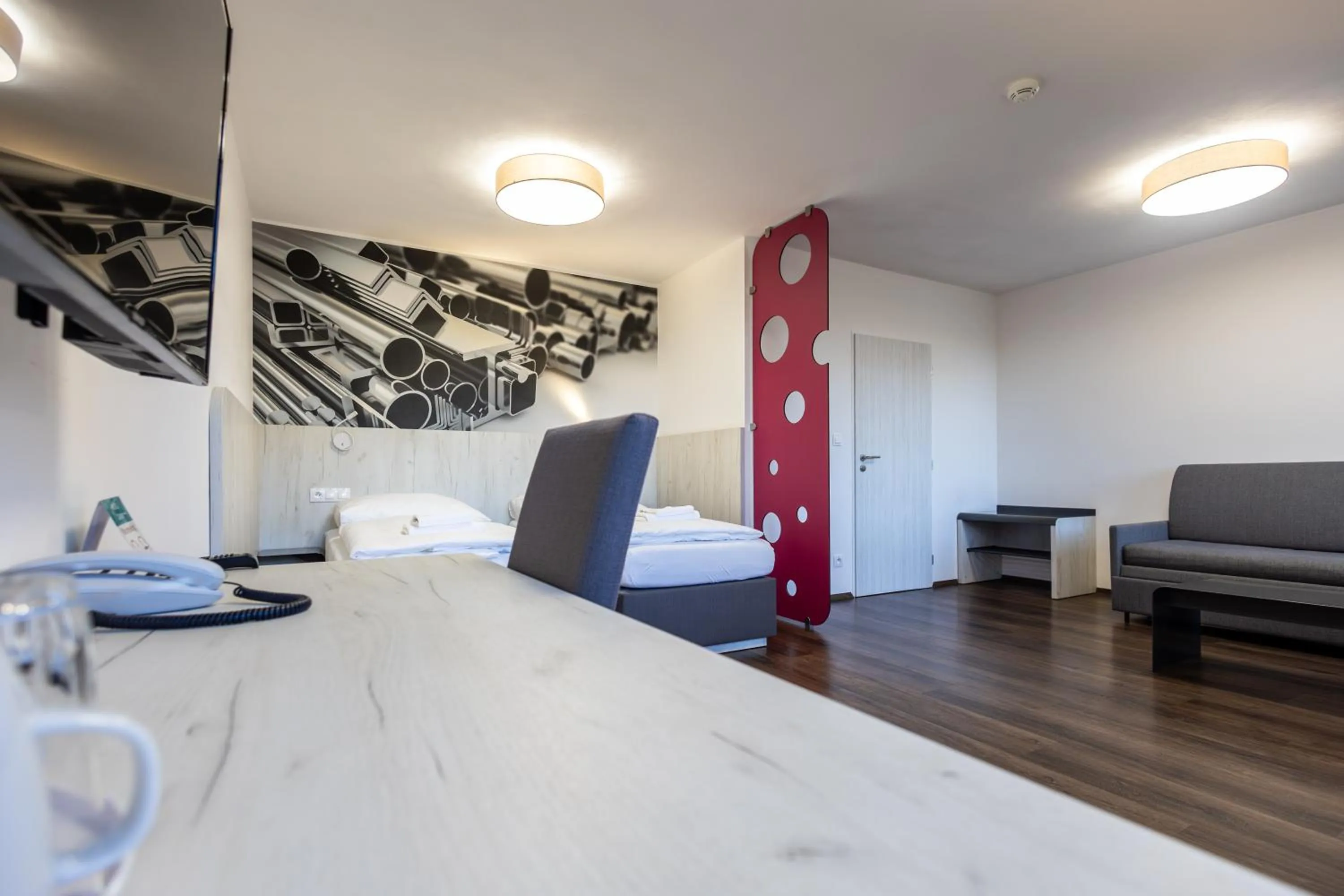 Living room in Hotel Garni VŠB TUO