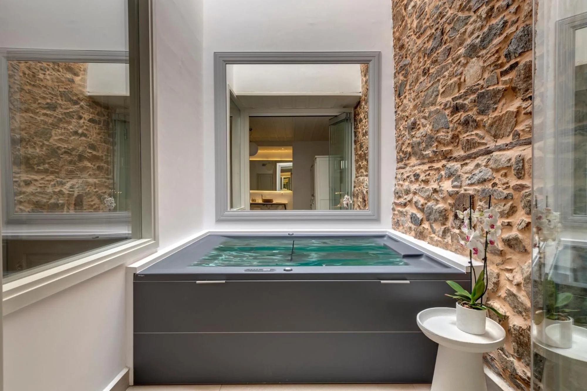 Hot Tub in Skylight