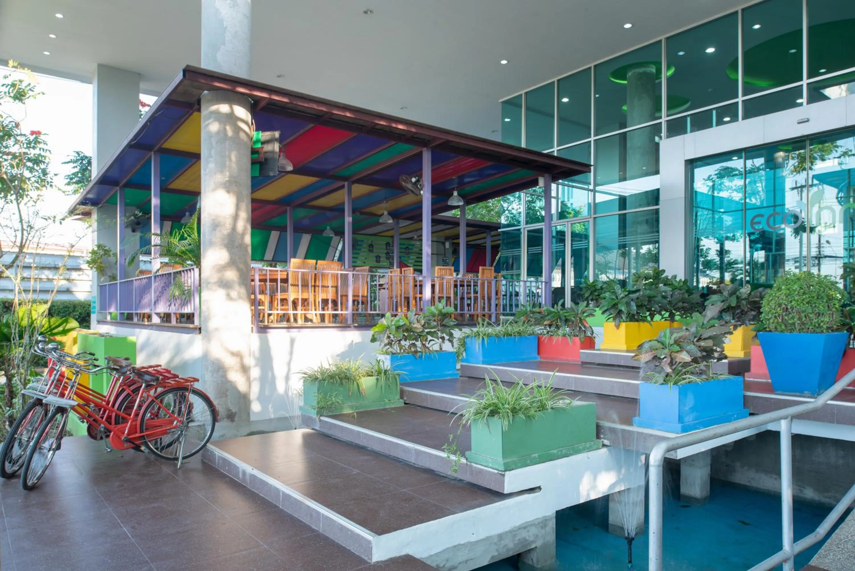 Facade/entrance in Eco Inn Prime Mae Sot