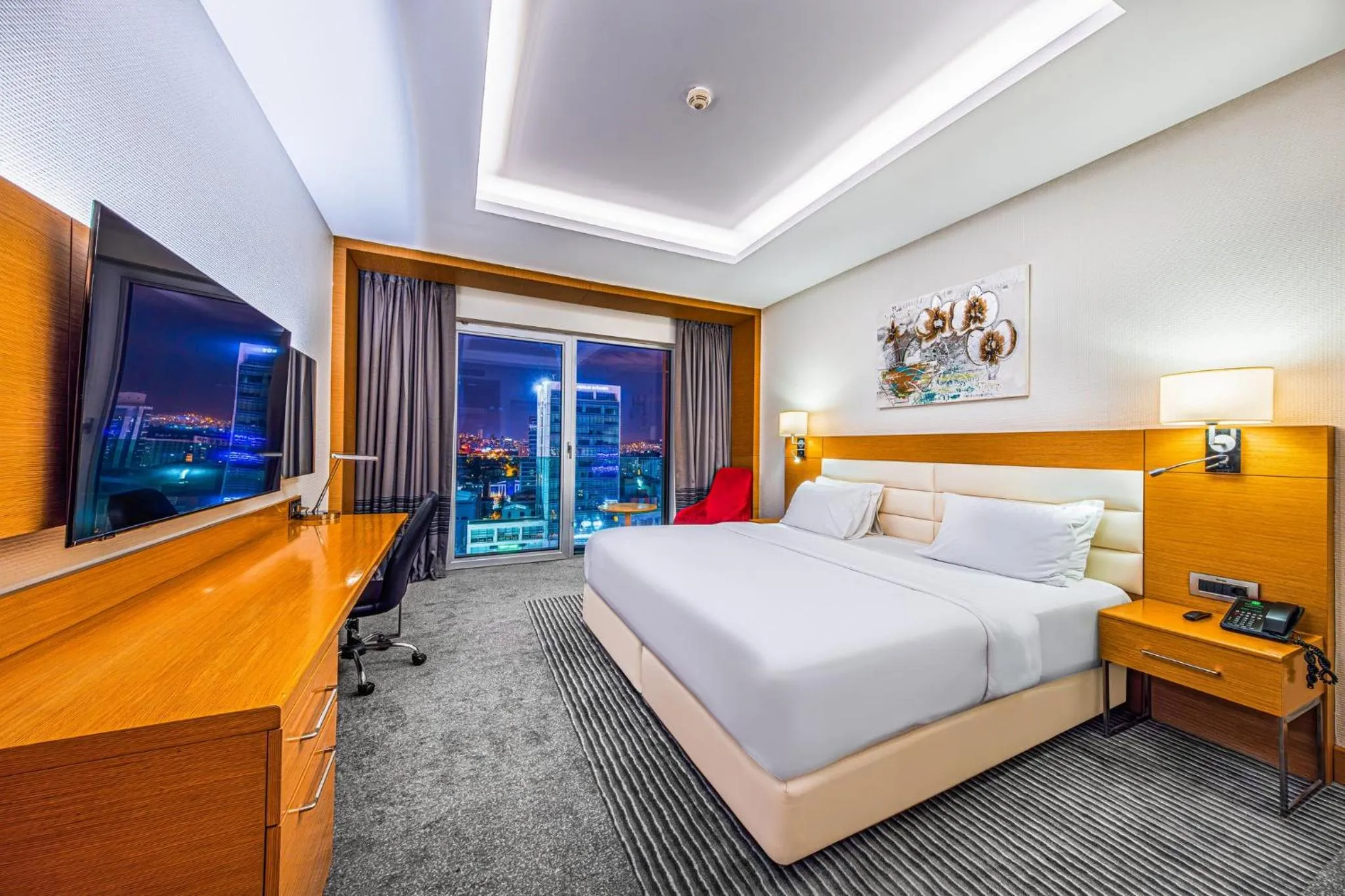 Photo of the whole room, Bed in Holiday Inn Ankara - Cukurambar by IHG