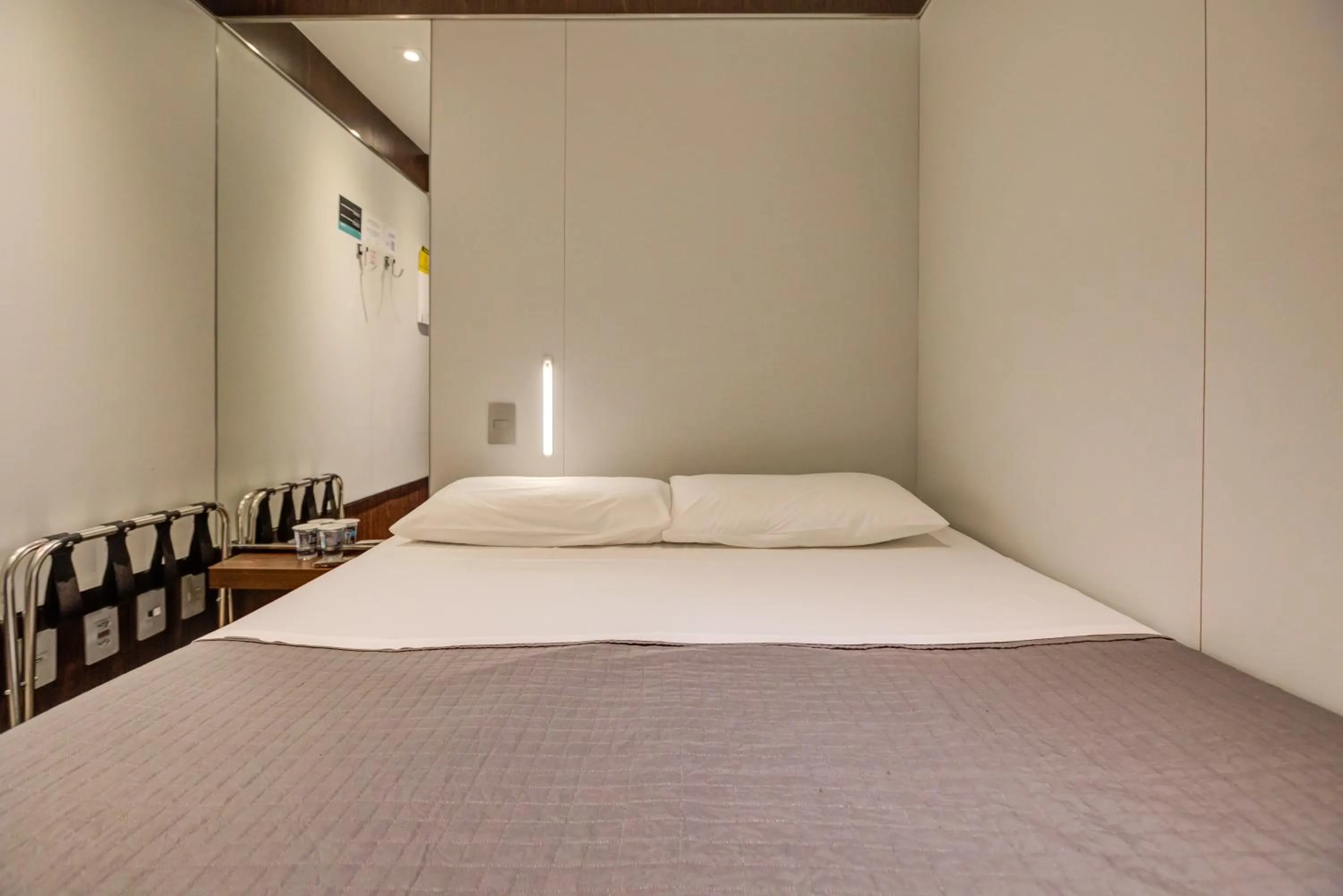 Bed in FAST SLEEP Guarulhos by Slaviero Hotéis