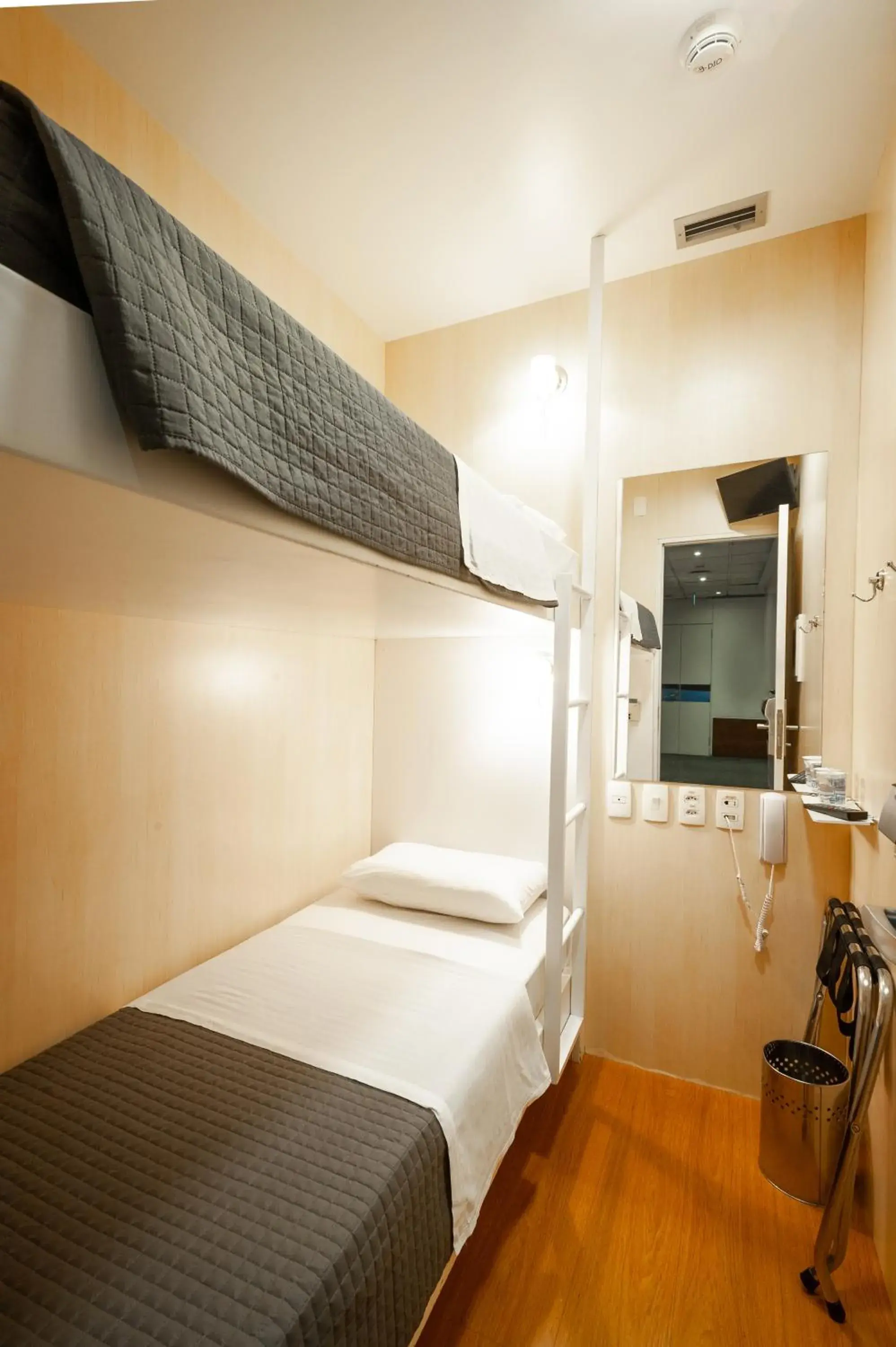 Bed in FAST SLEEP Guarulhos by Slaviero Hotéis Bed in FAST SLEEP Guarulhos by Slaviero Hotéis