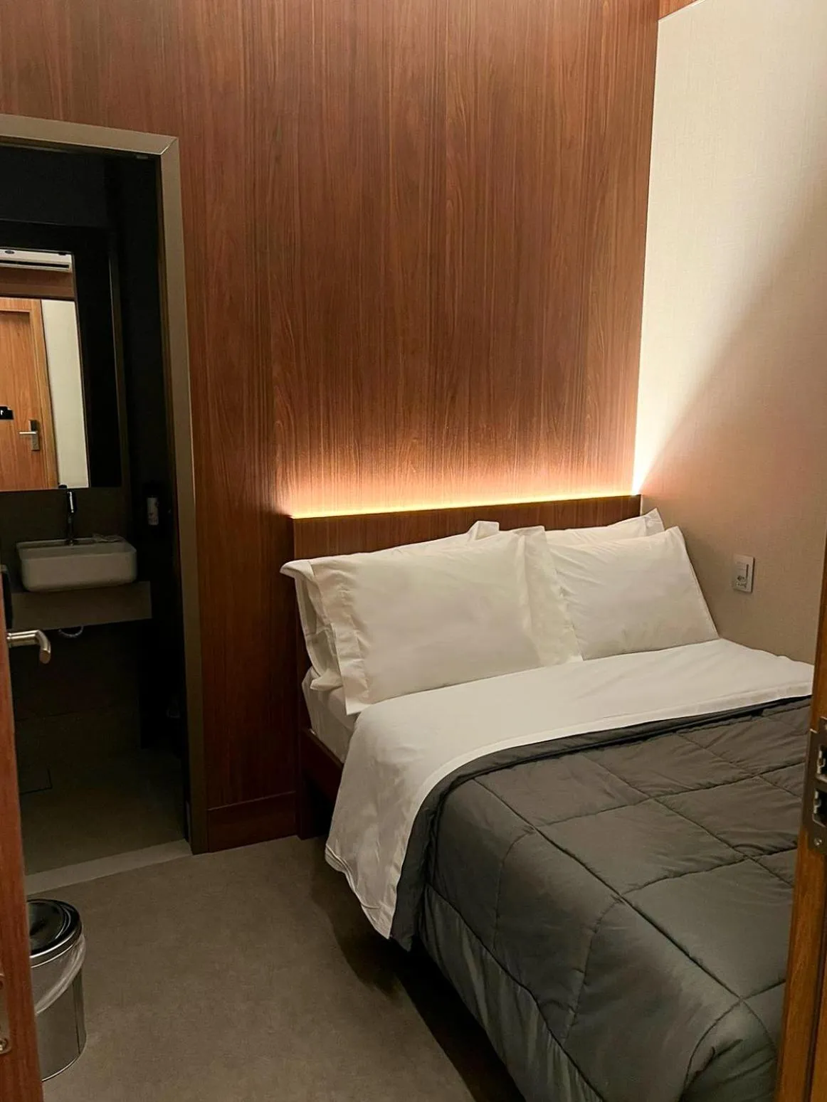 Bed in FAST SLEEP Guarulhos by Slaviero Hotéis