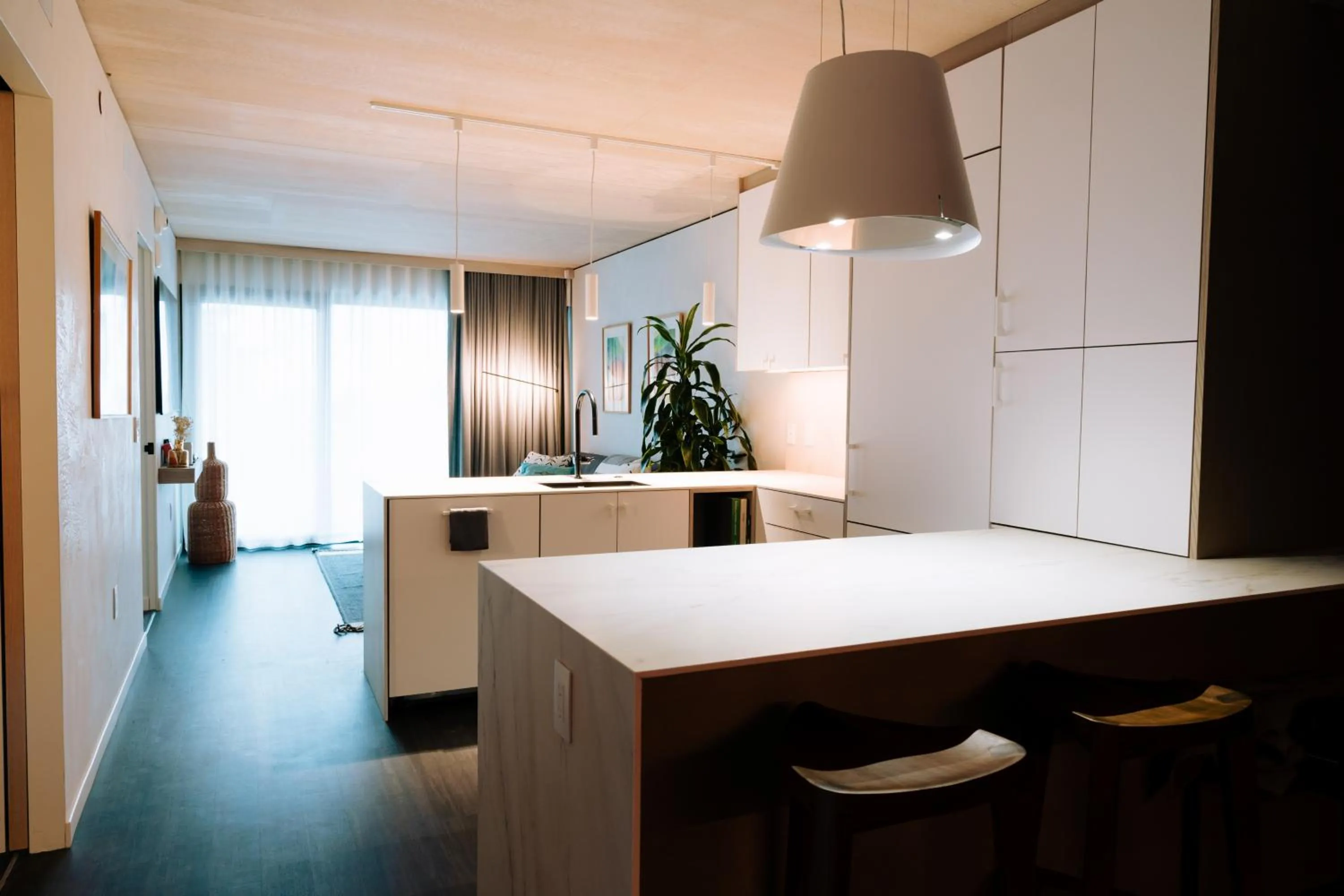 Kitchen or kitchenette in CASCADA Thermal Springs & Hotel