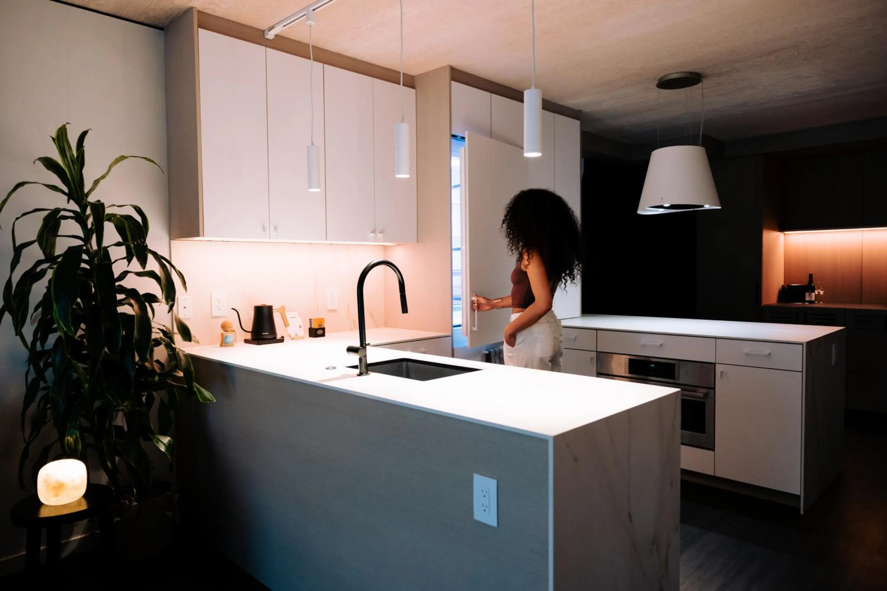 Kitchen or kitchenette in CASCADA Thermal Springs & Hotel