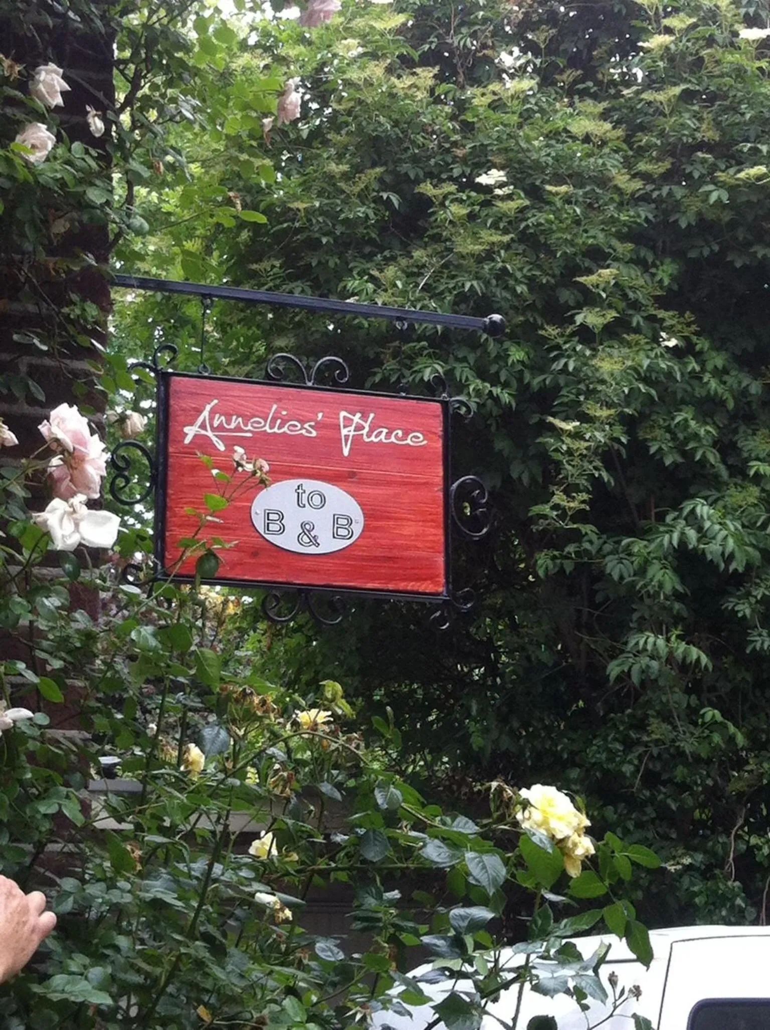 Decorative detail in Annelies'Place to B& B