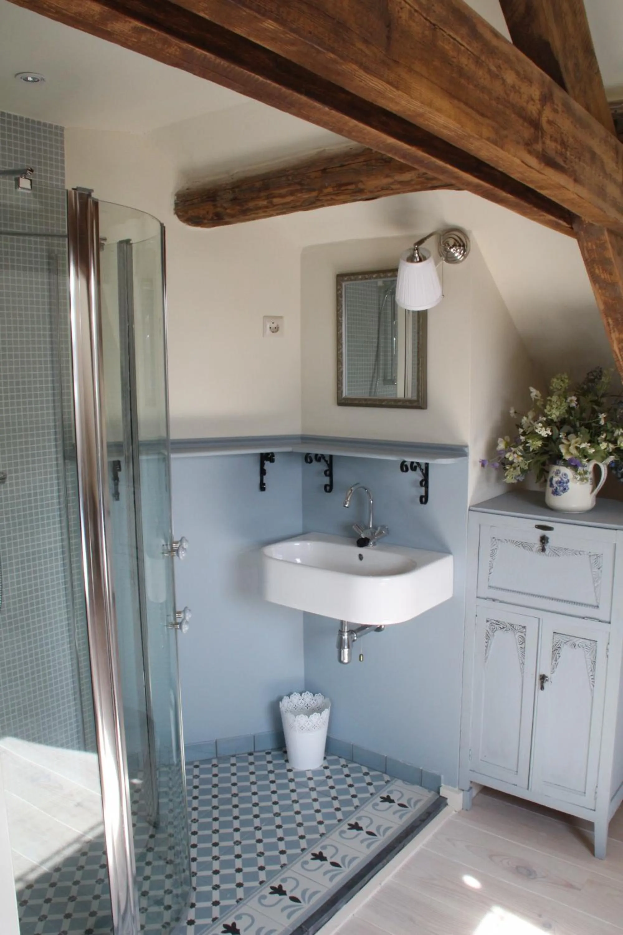 Shower in Annelies'Place to B& B