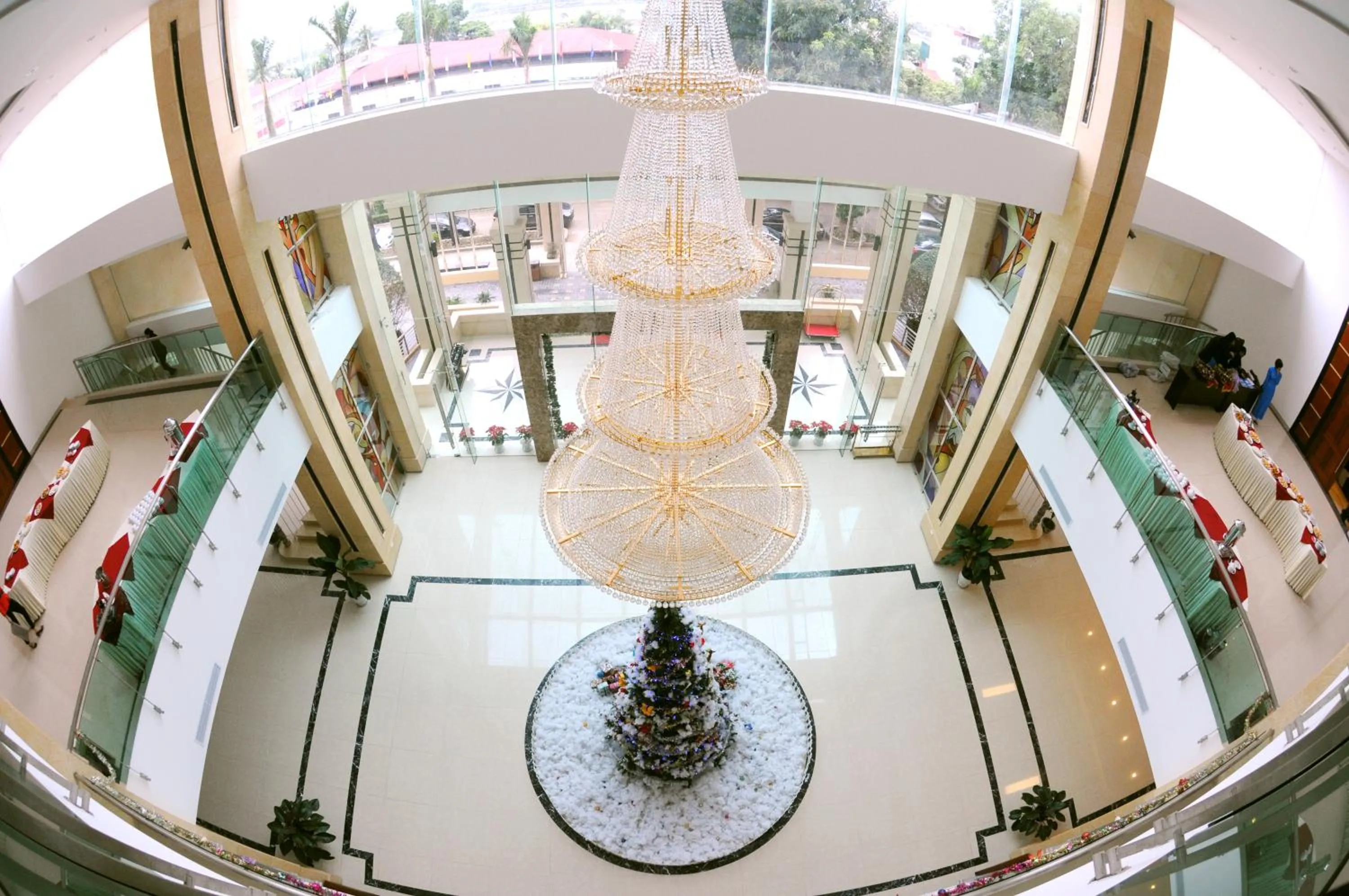 Lobby or reception in Khách sạn Công Đoàn Quảng Bá
