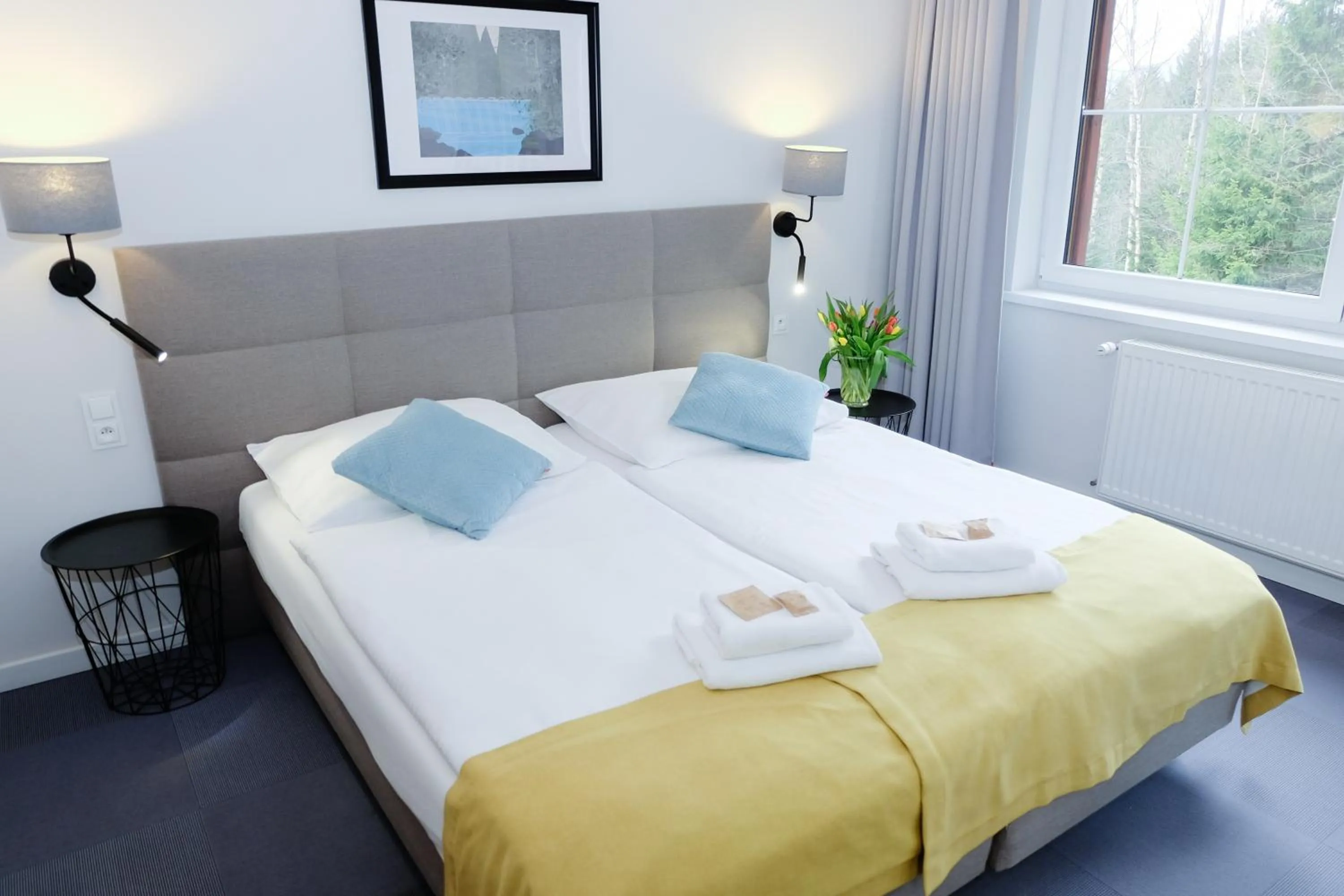 Bed in Hotel Rezydencja AS & Spa-Najwyżej w Karpaczu