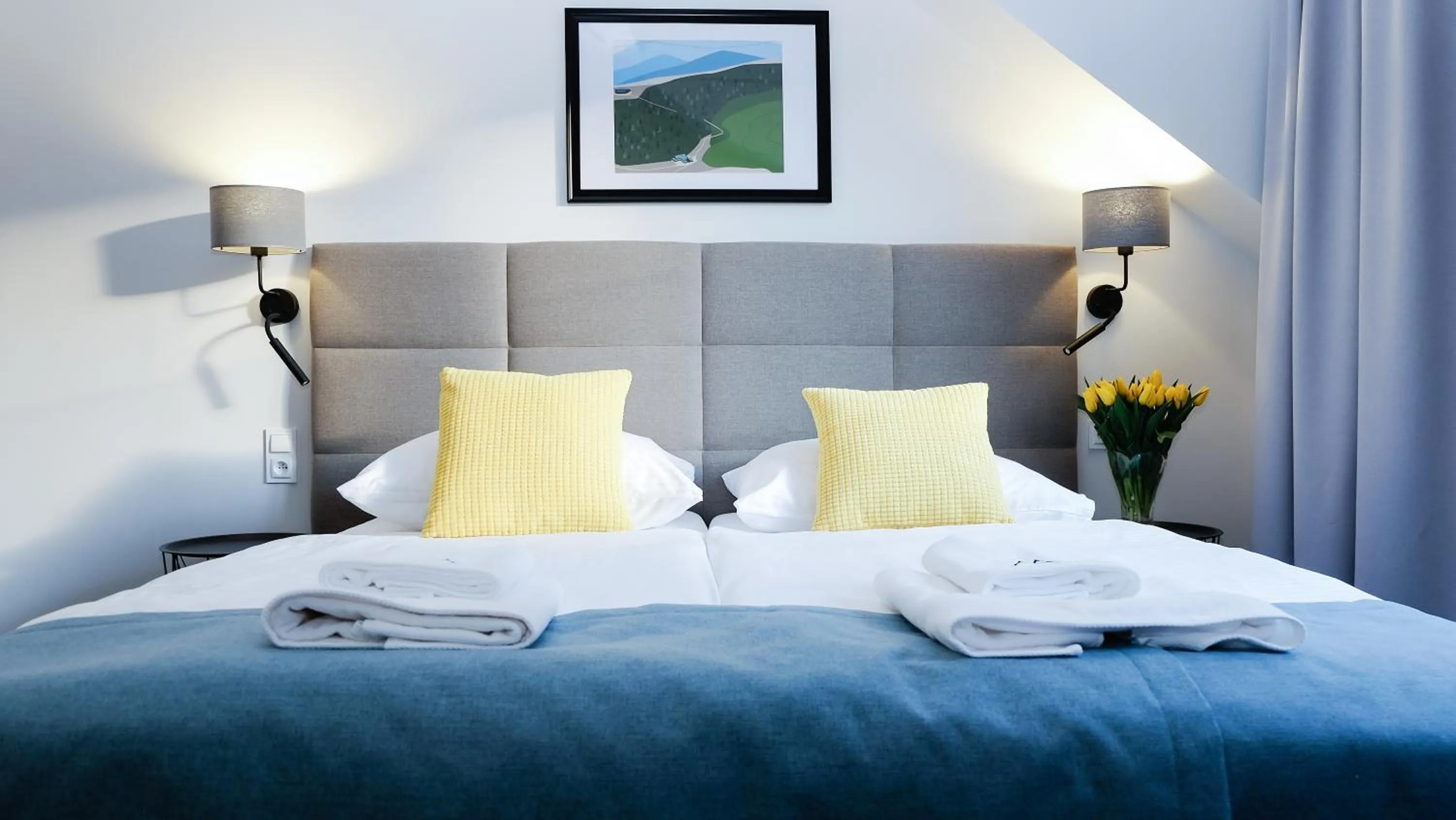 Bed in Hotel Rezydencja AS & Spa-Najwyżej w Karpaczu