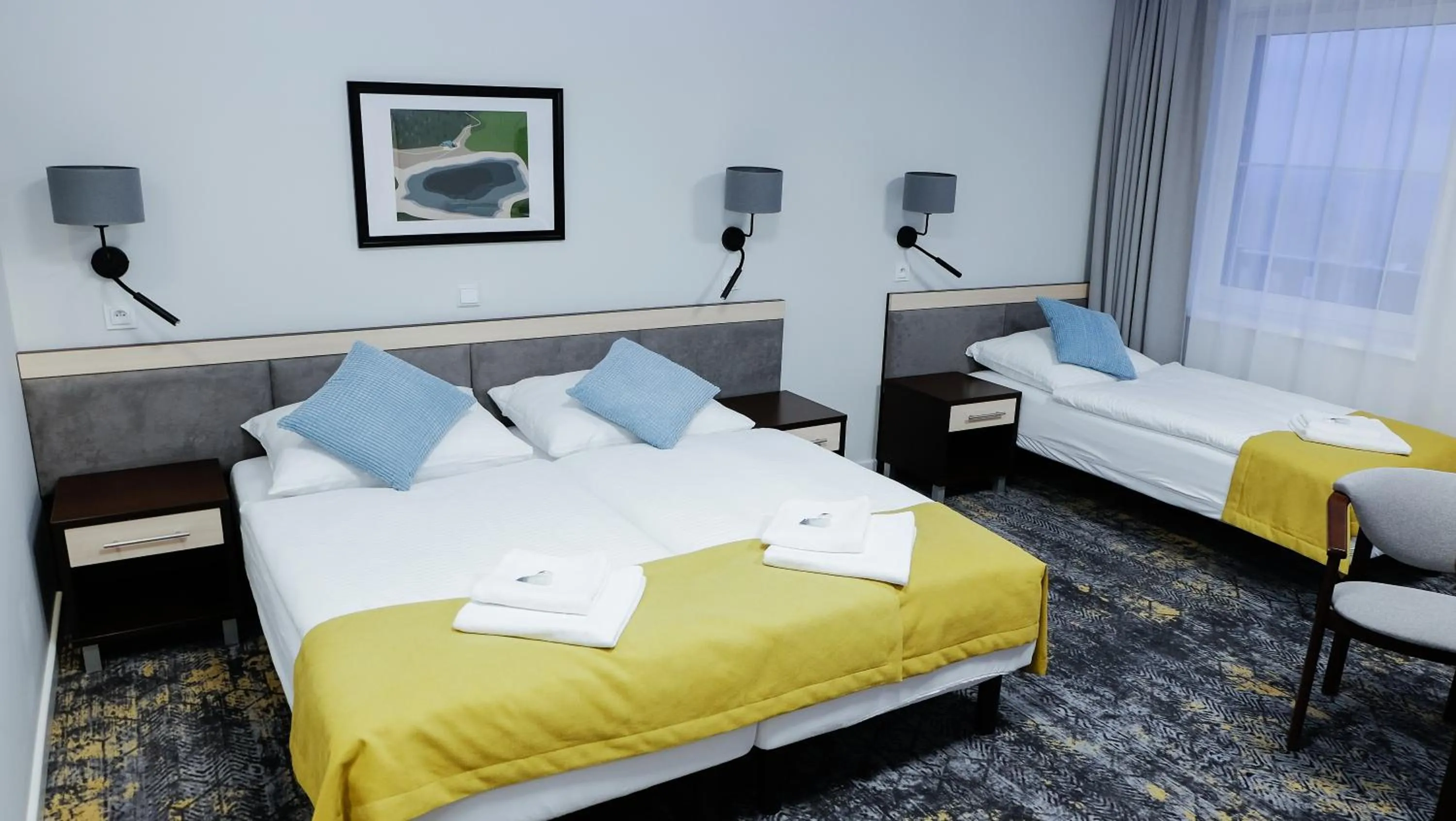 Bed in Hotel Rezydencja AS & Spa-Najwyżej w Karpaczu