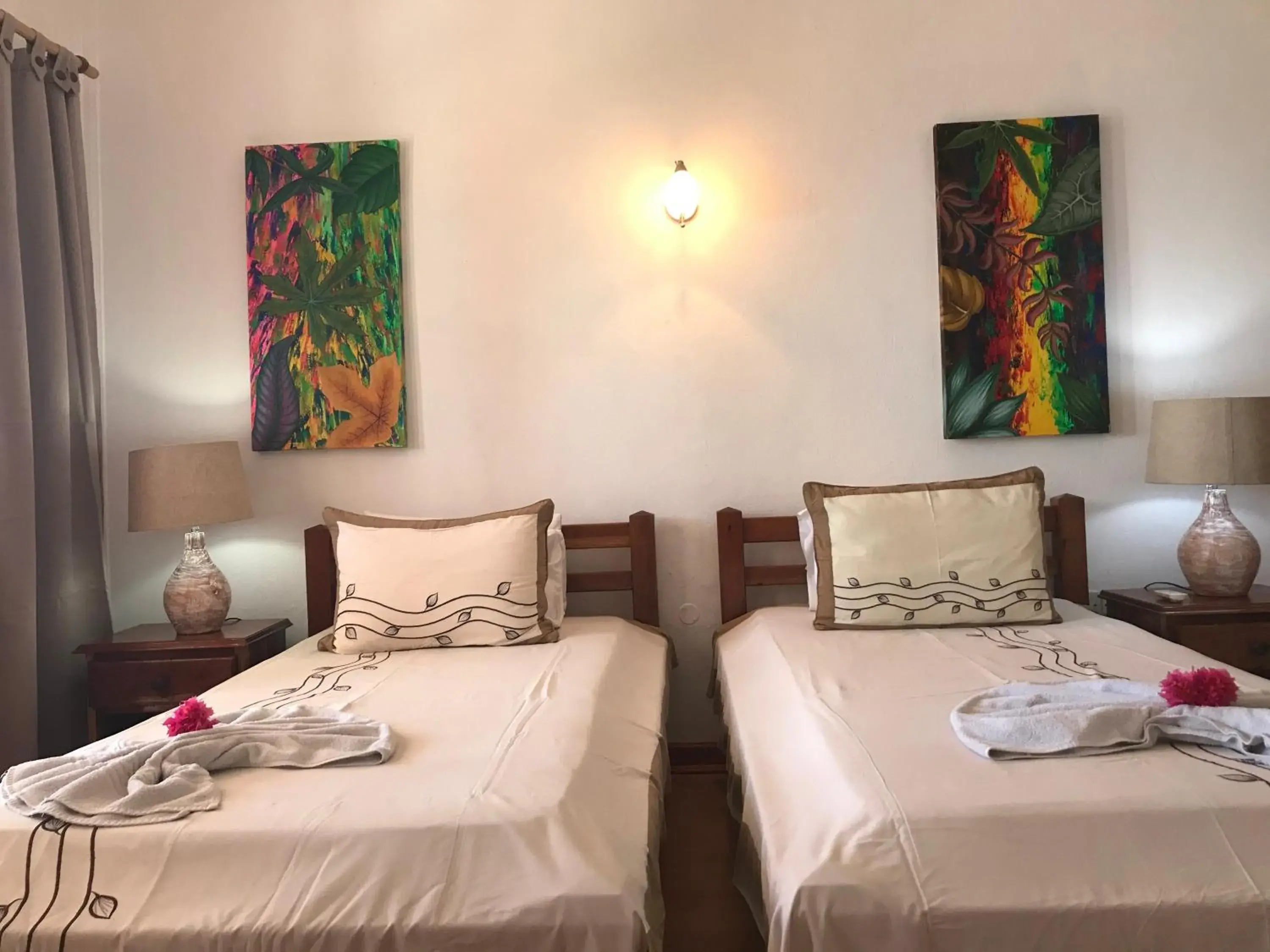 Bed in Hotel L'Ocean Bed in Hotel L'Ocean