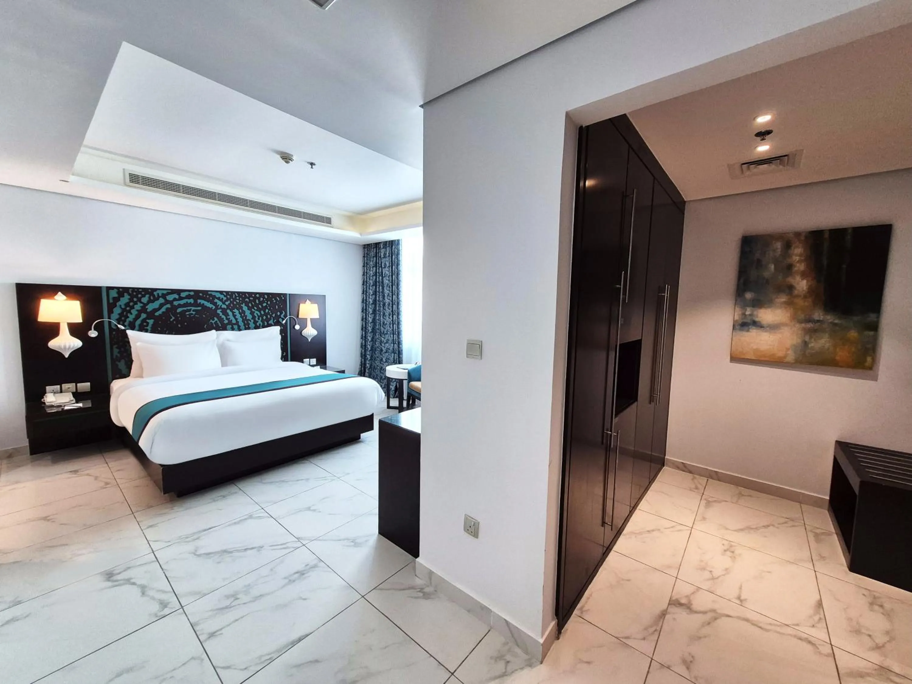 Bedroom, Bed in Signature Hotel Al Barsha