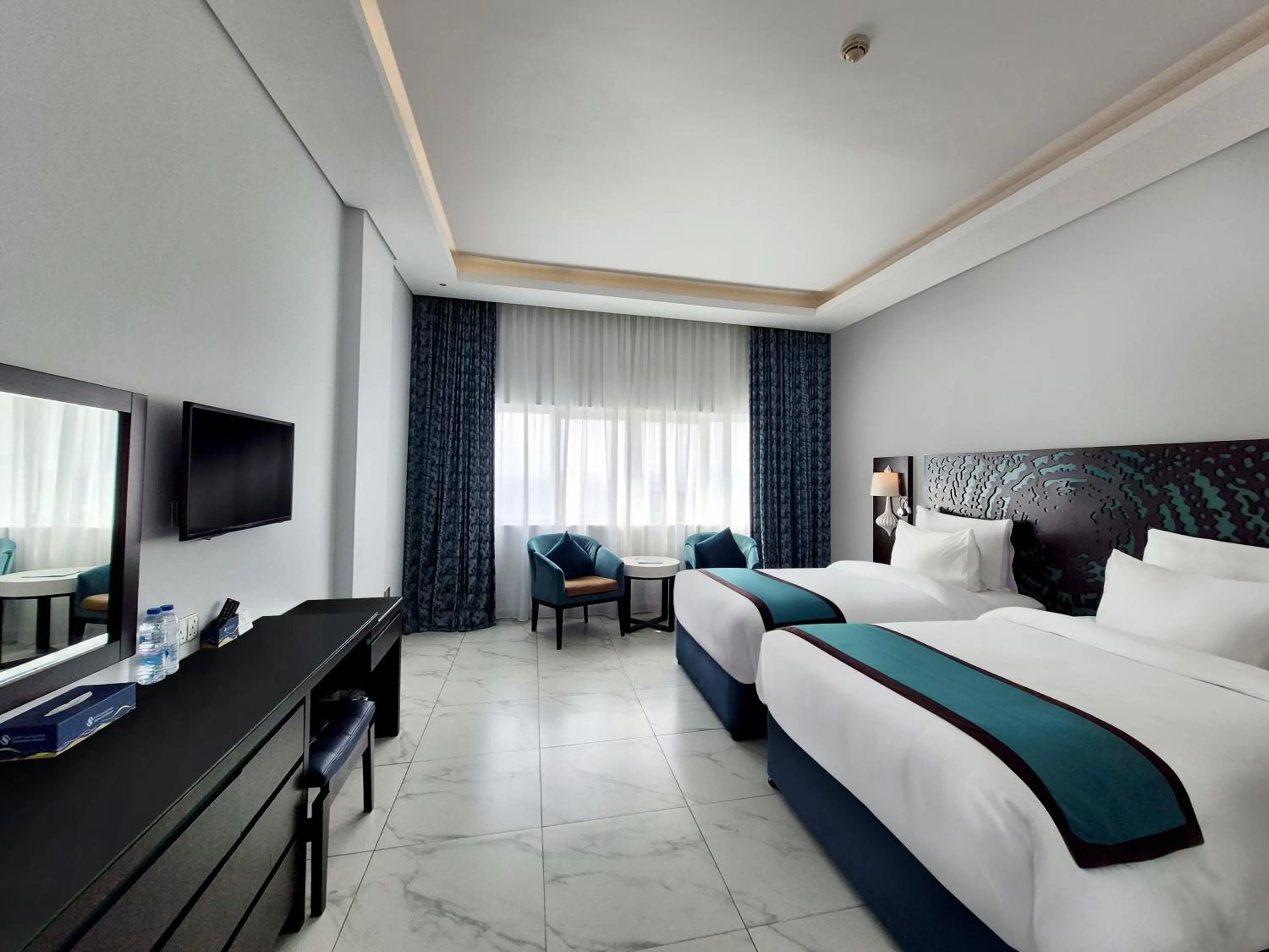 Bedroom, Bed in Signature Hotel Al Barsha