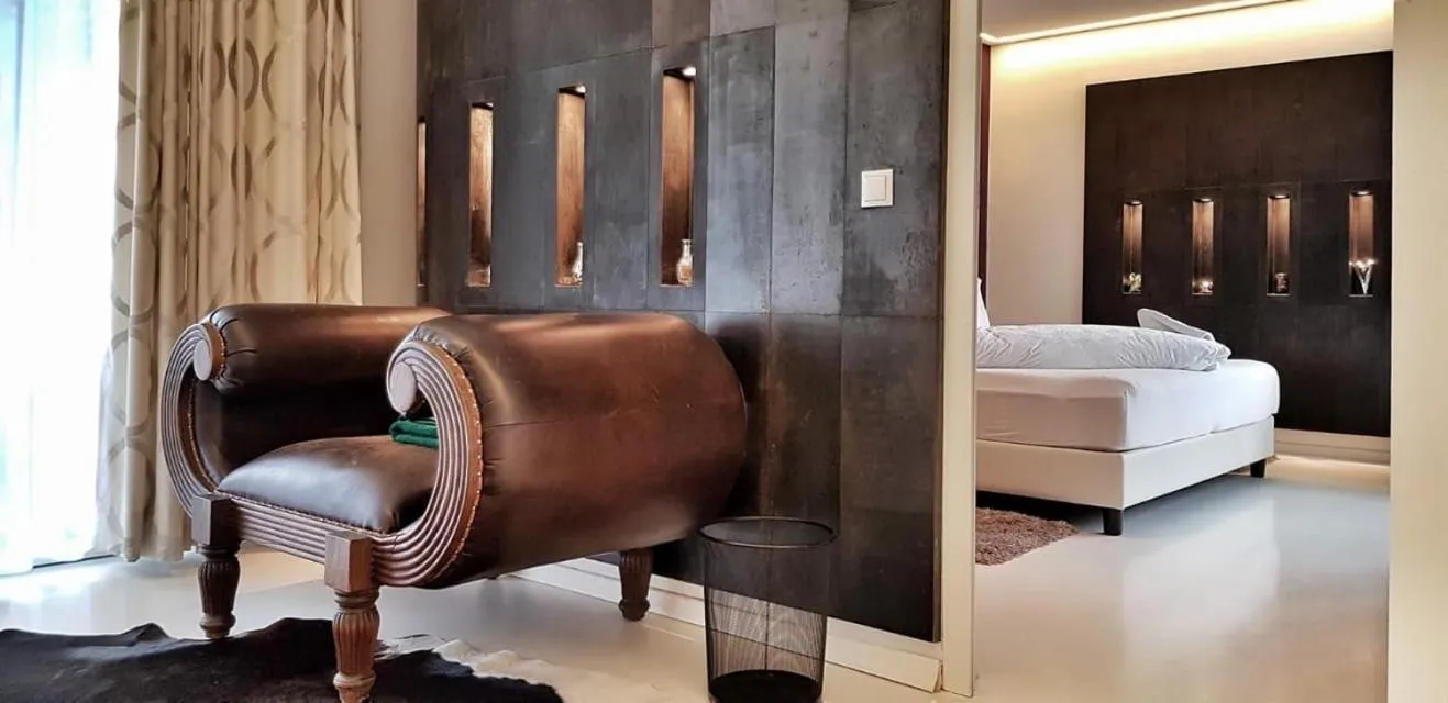 Bed in Merangardenvilla adults only