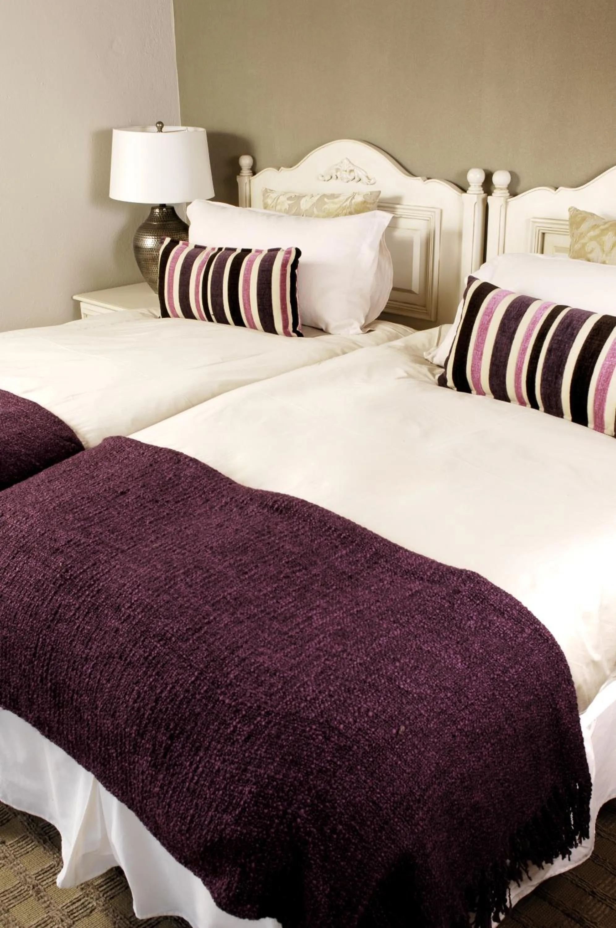 Bed in Caracal Lodge