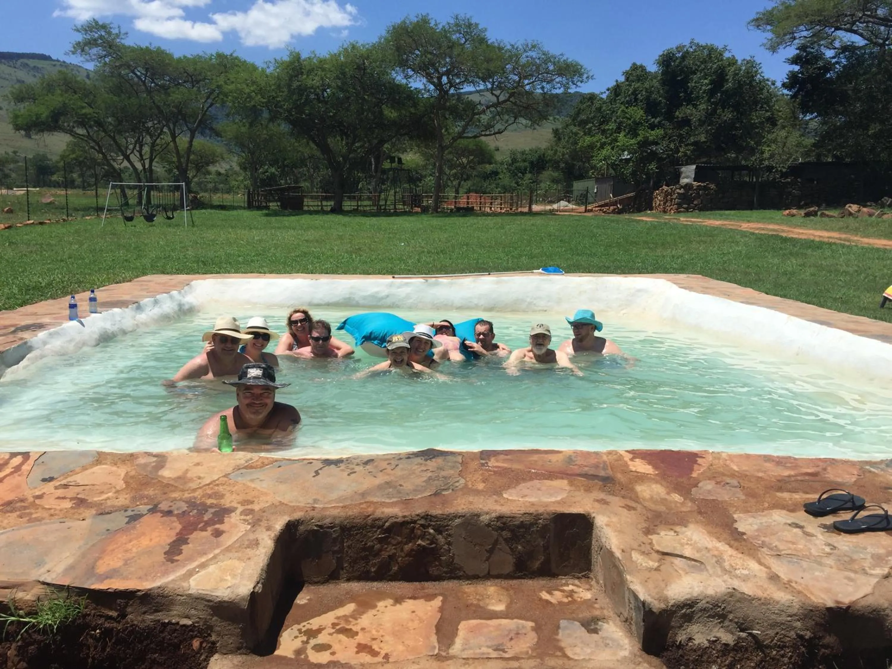 People in Caracal Lodge