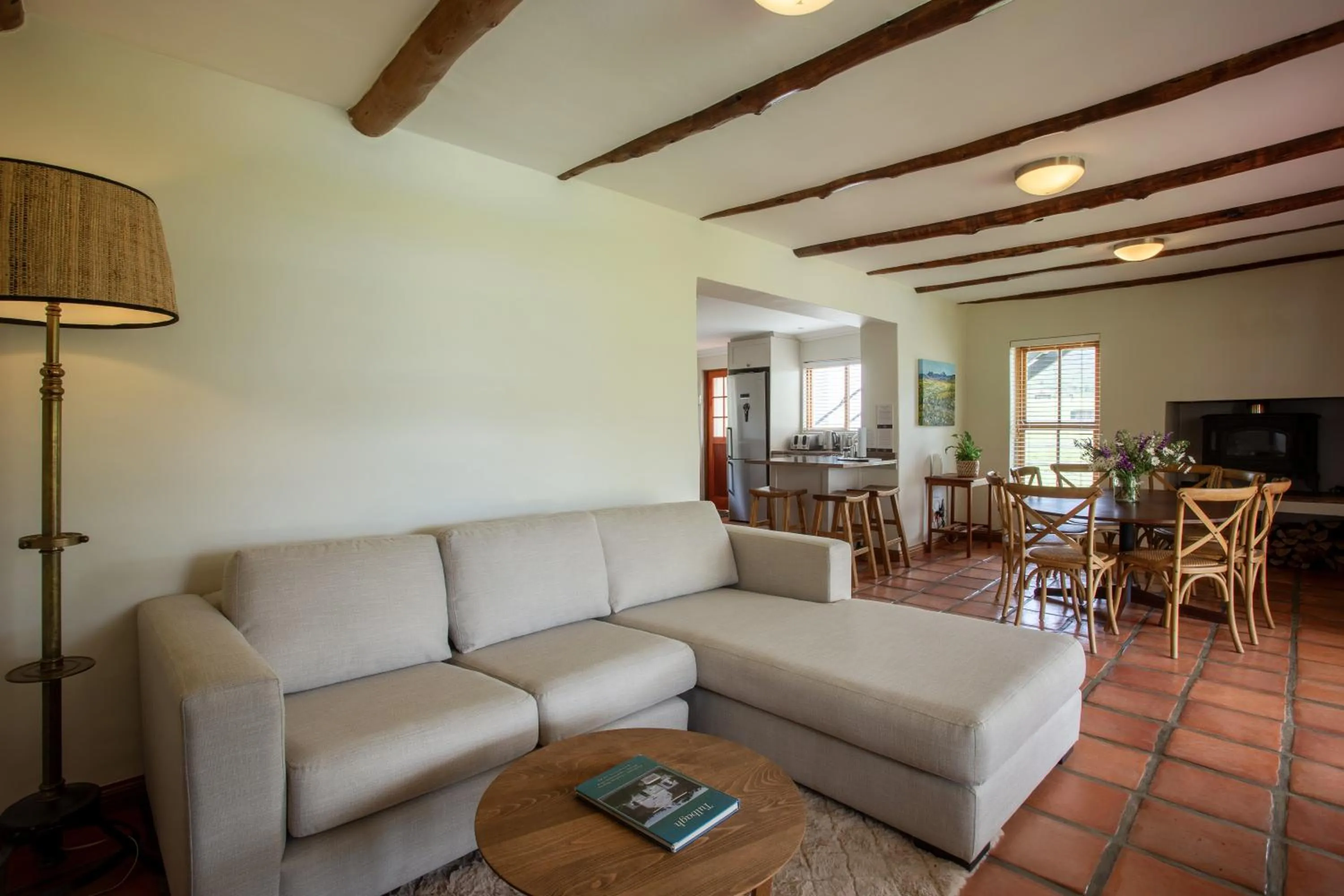 Living room in Raptor Rise Farm