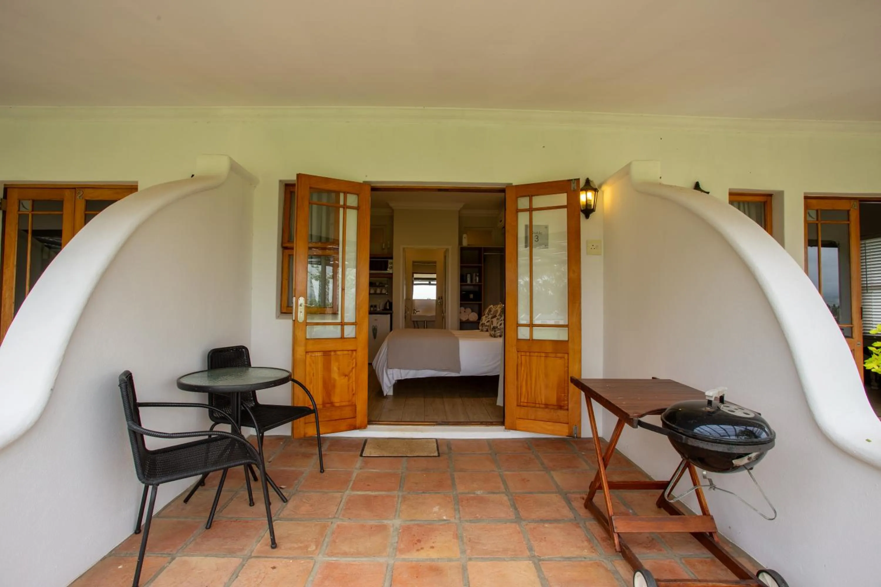 Patio in Raptor Rise Farm