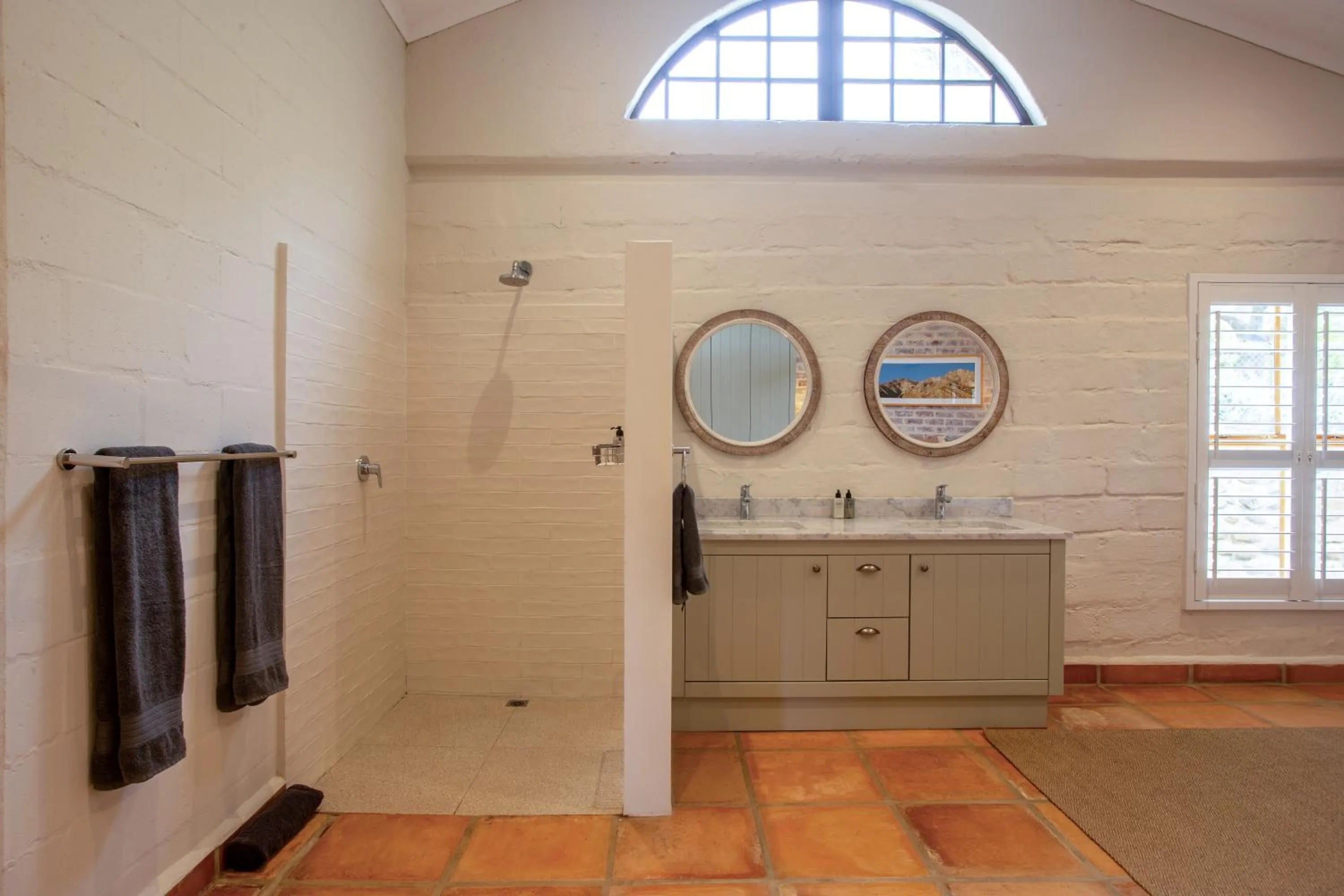 Bathroom in Raptor Rise Farm