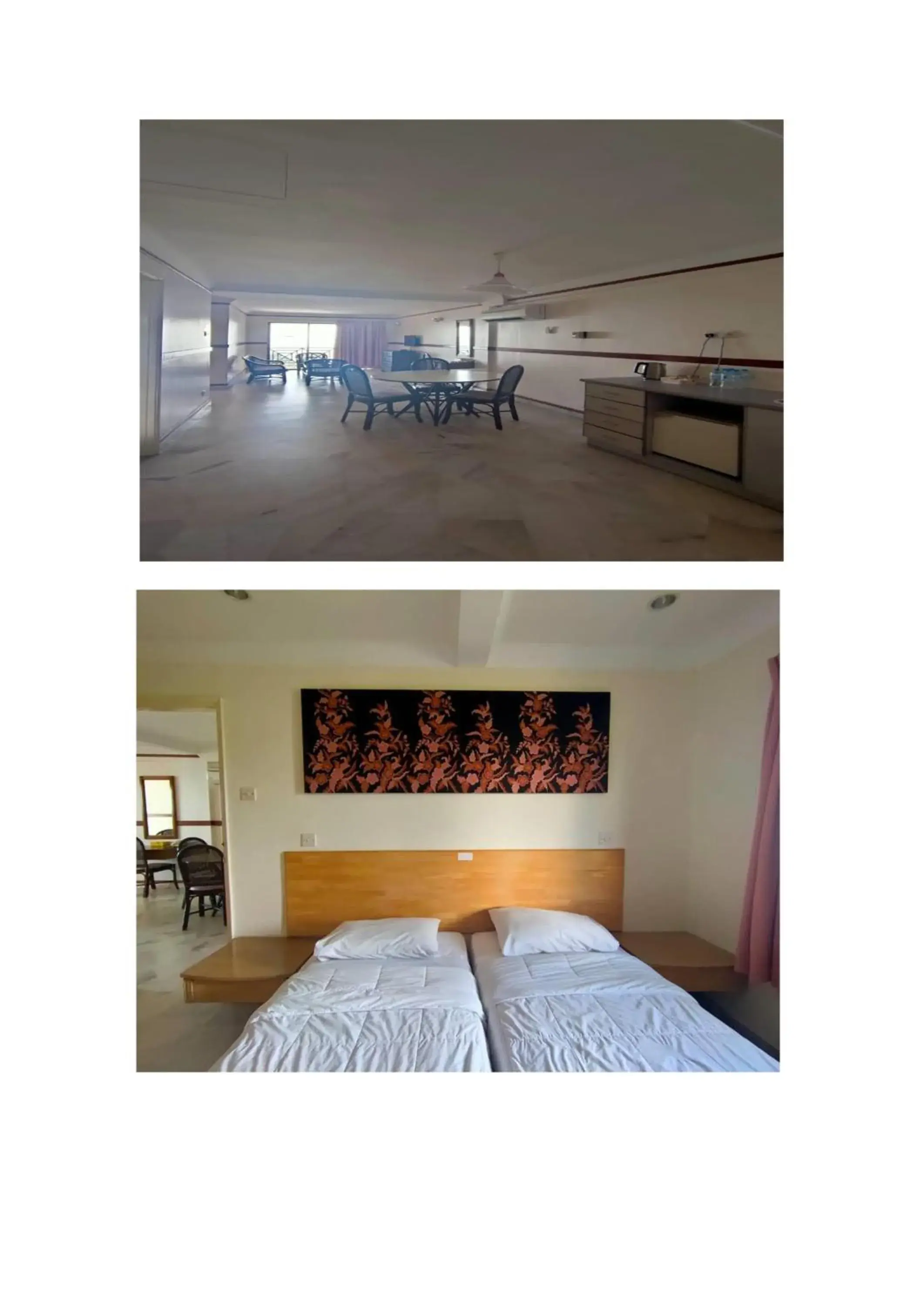 Bed in BAYU BEACH RESORT Bed in BAYU BEACH RESORT