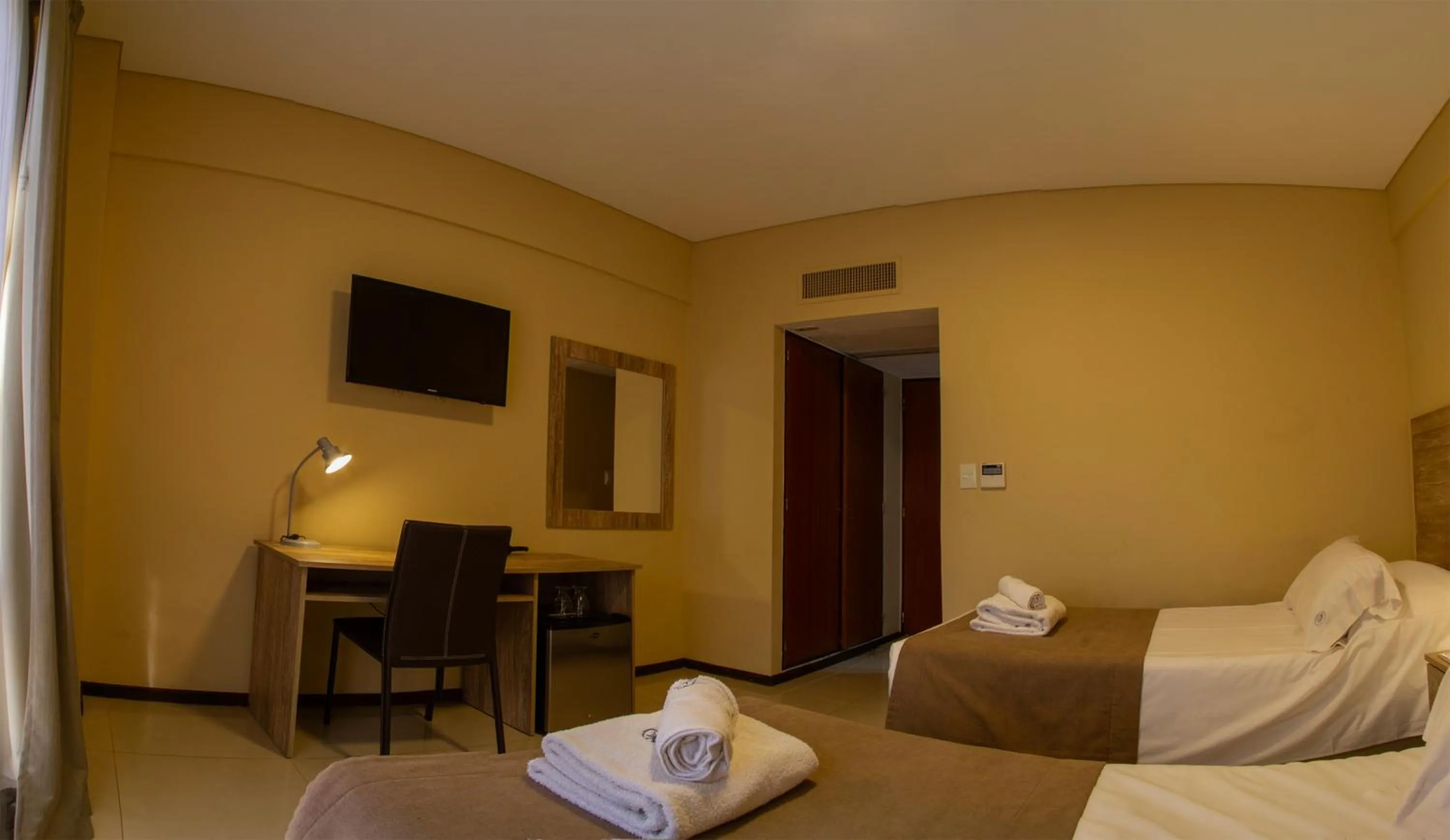 TV and multimedia, Bed in Hotel Telepostal Congreso