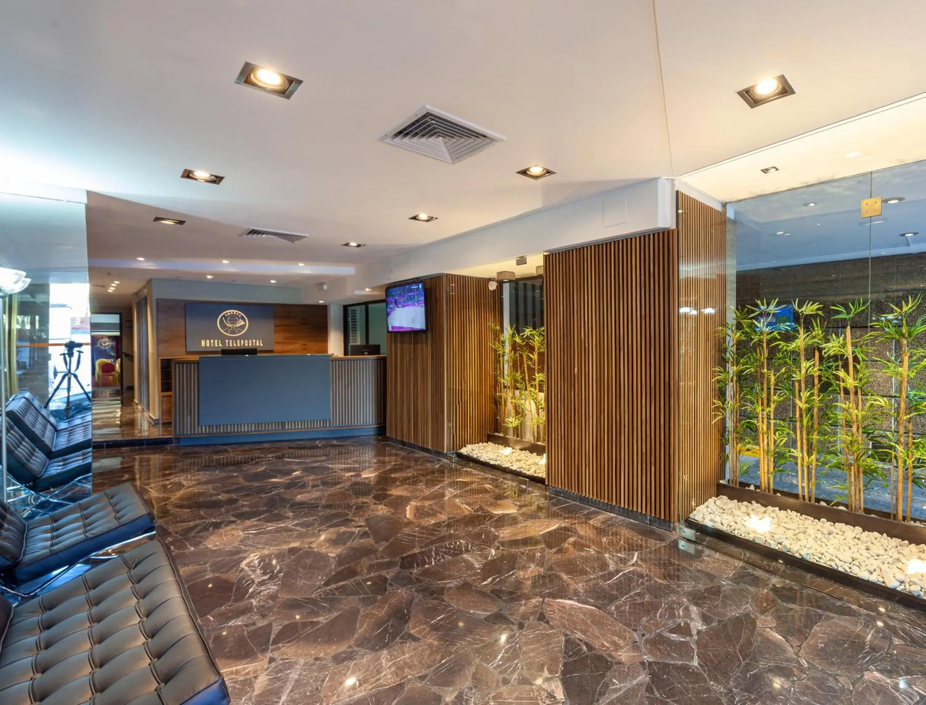 Lobby or reception in Hotel Telepostal Congreso Lobby or reception in Hotel Telepostal Congreso
