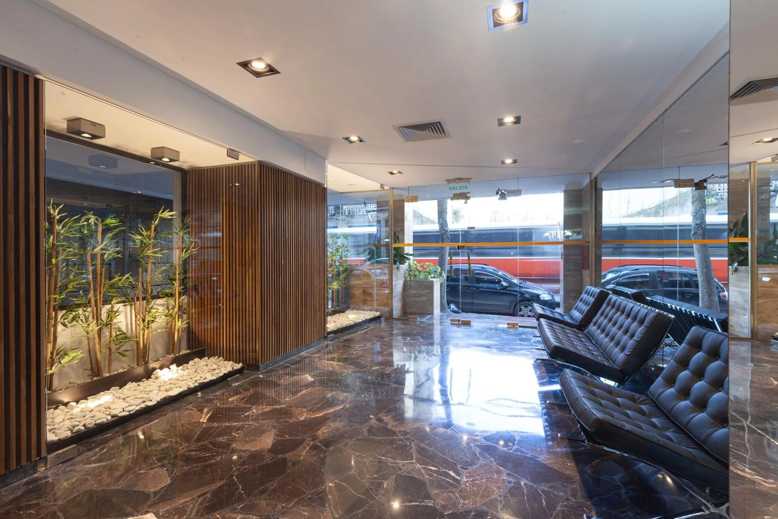 Lobby or reception in Hotel Telepostal Congreso