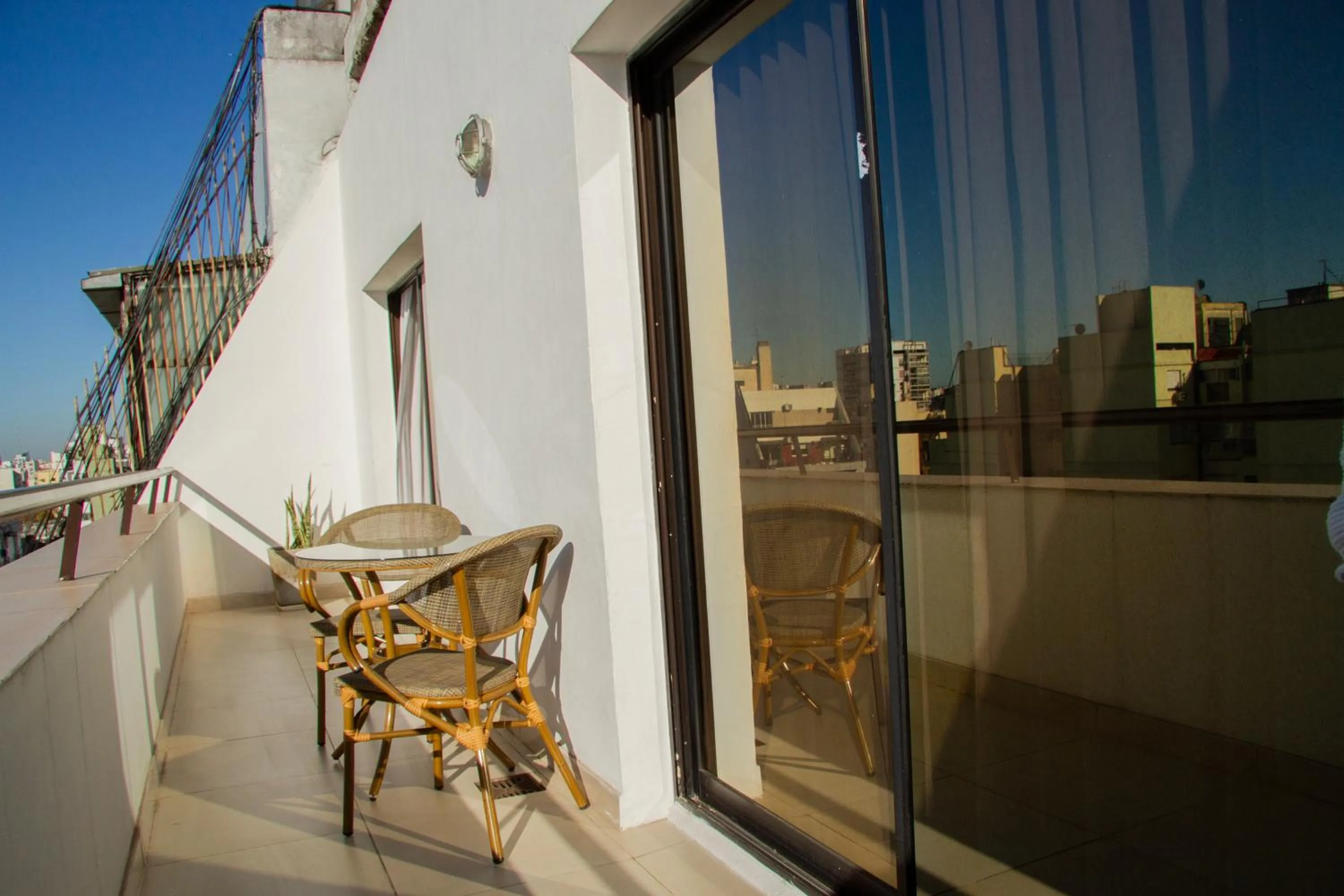 Balcony/Terrace in Hotel Telepostal Congreso