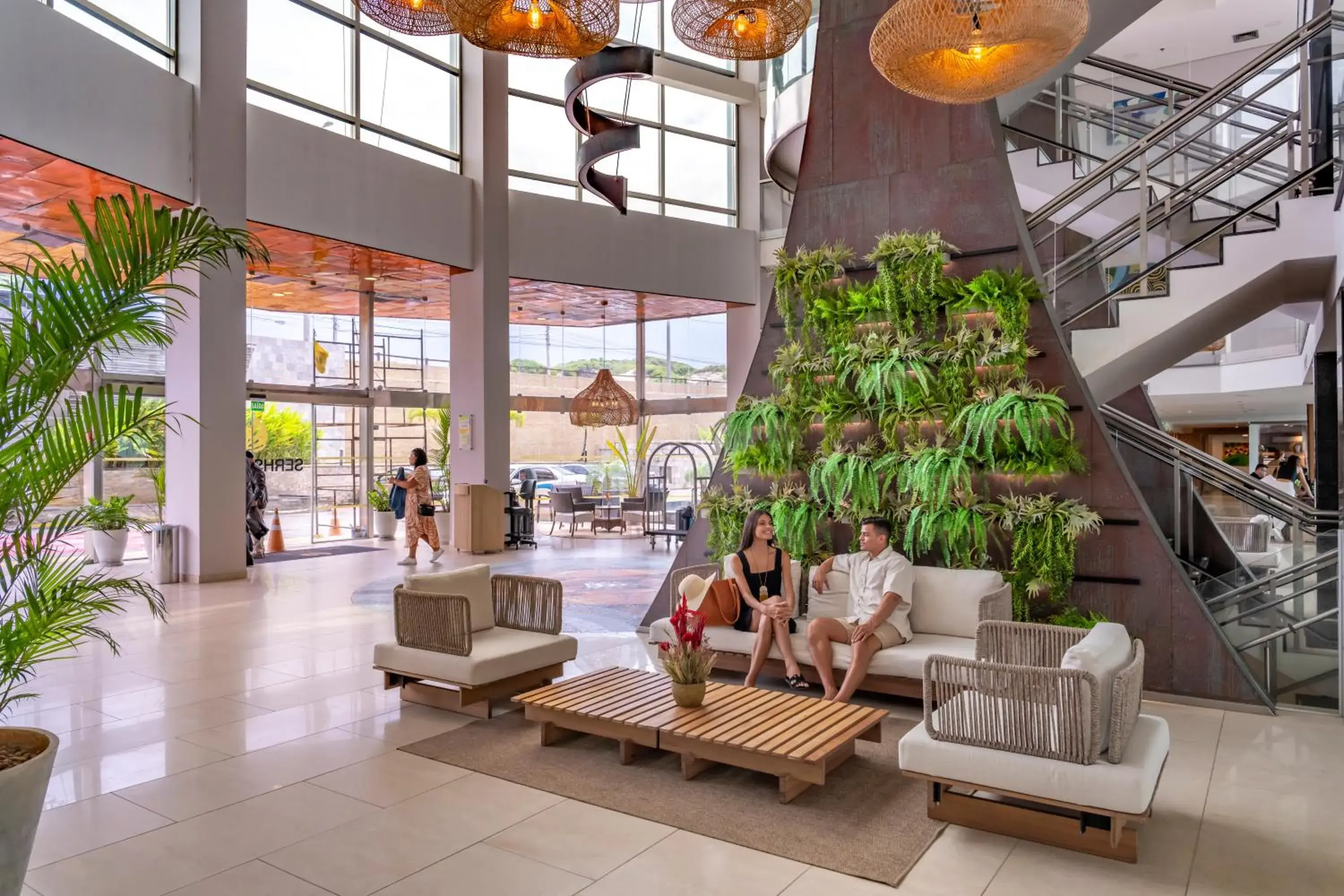 Lobby or reception in Serhs Natal Grand Hotel & Resort Lobby or reception in Serhs Natal Grand Hotel & Resort