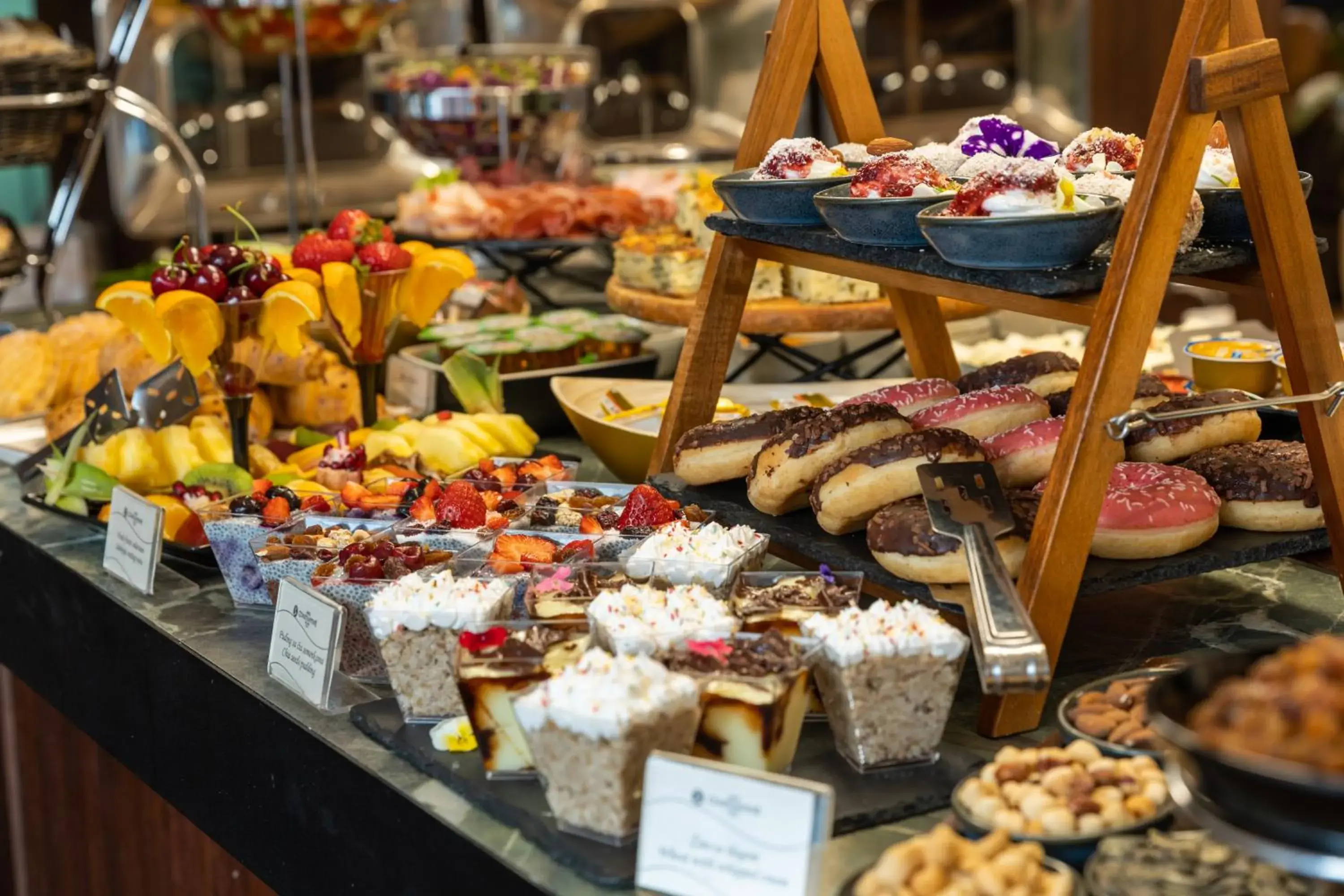 Buffet breakfast in Hotel Constantine the Great Buffet breakfast in Hotel Constantine the Great