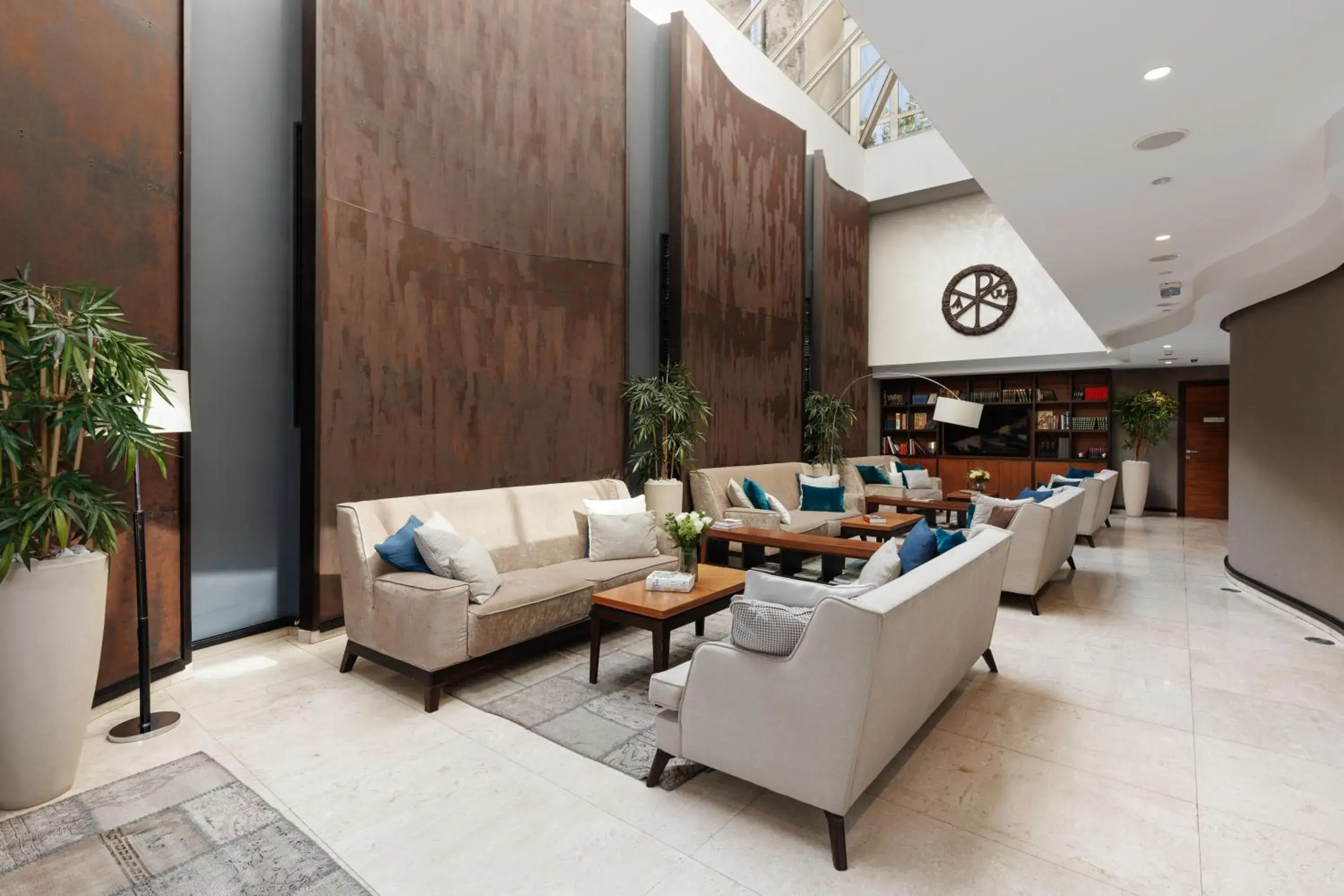 Lobby or reception in Hotel Constantine the Great Lobby or reception in Hotel Constantine the Great