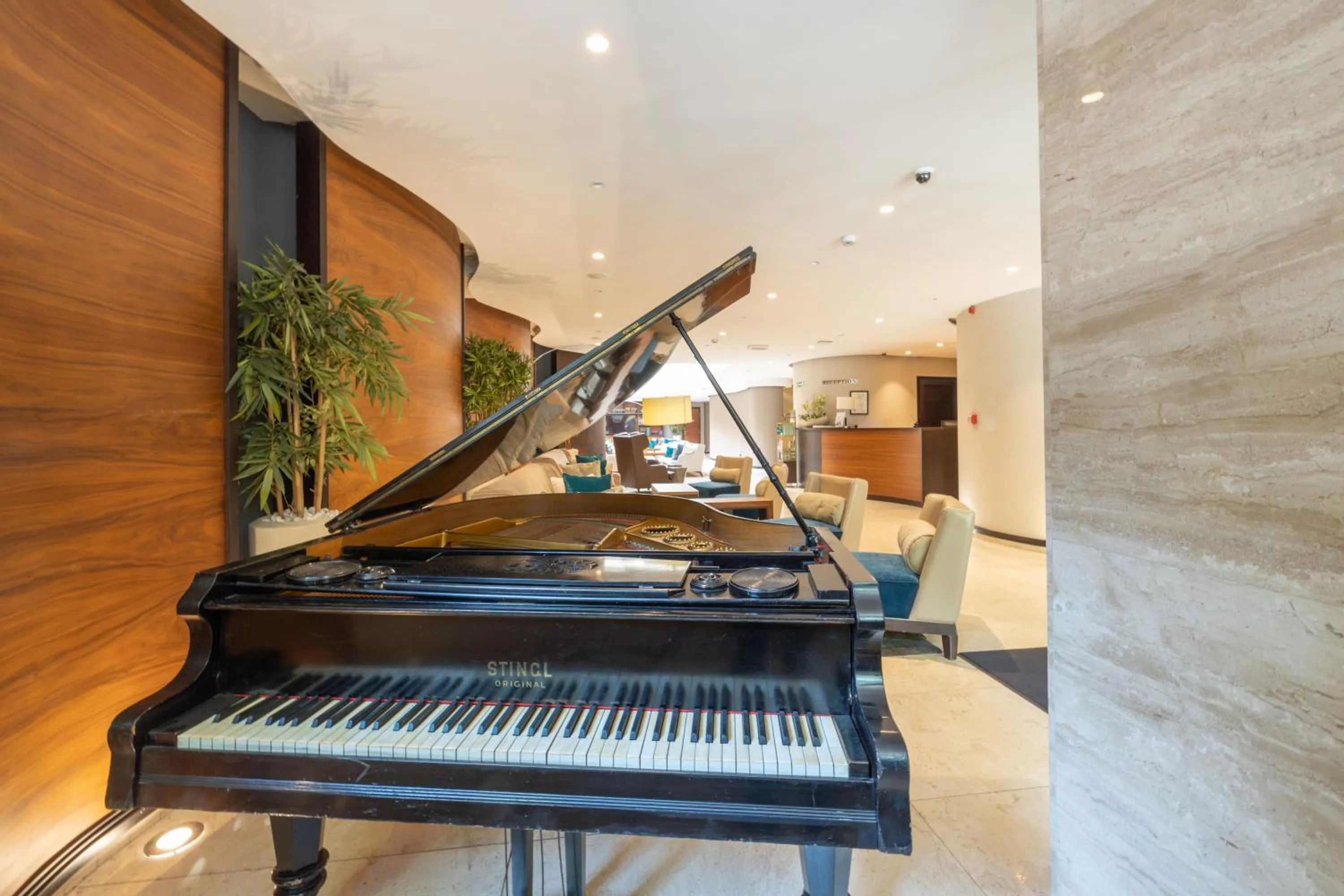 Lobby or reception in Hotel Constantine the Great