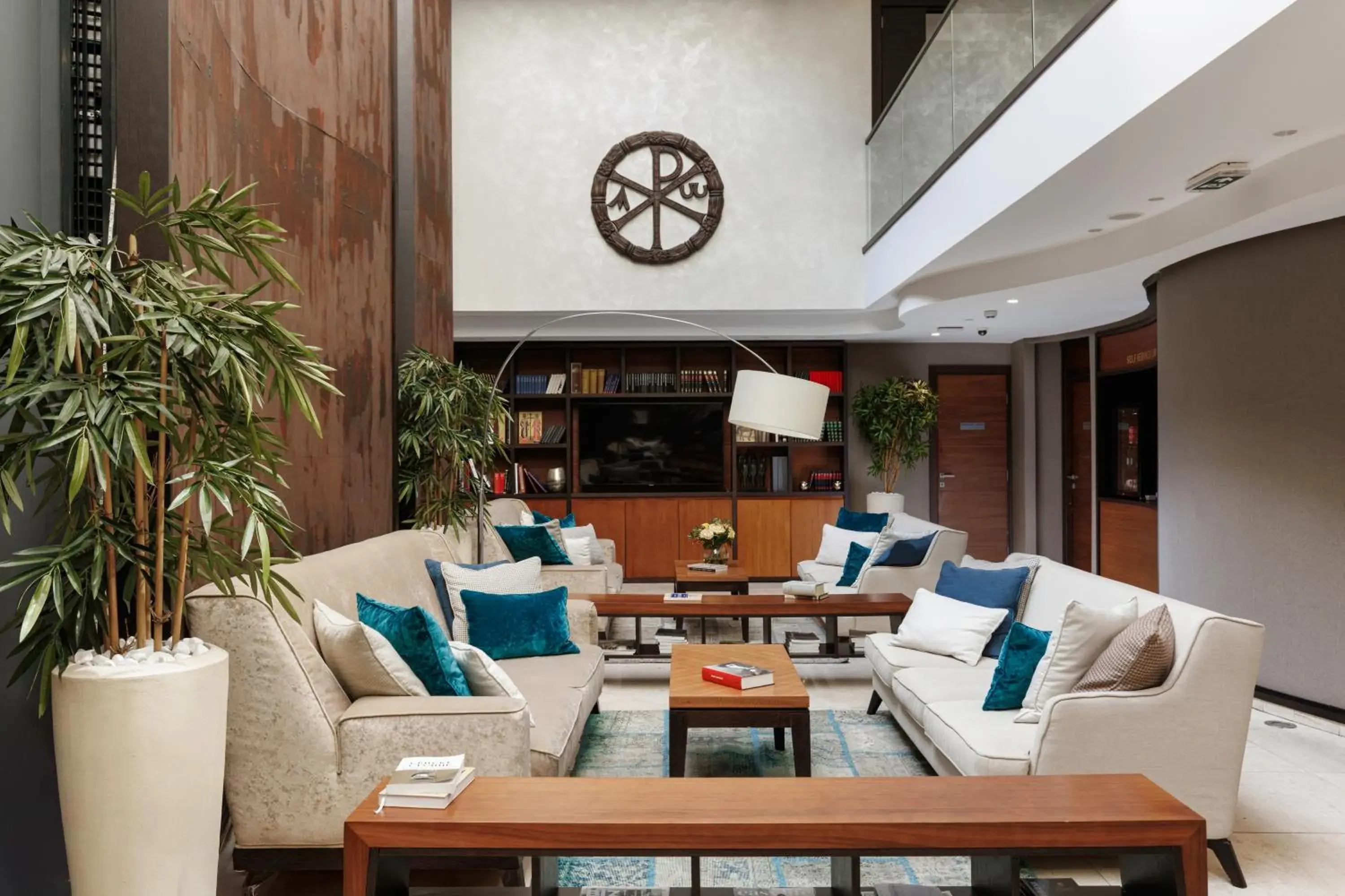 Lobby or reception in Hotel Constantine the Great Lobby or reception in Hotel Constantine the Great