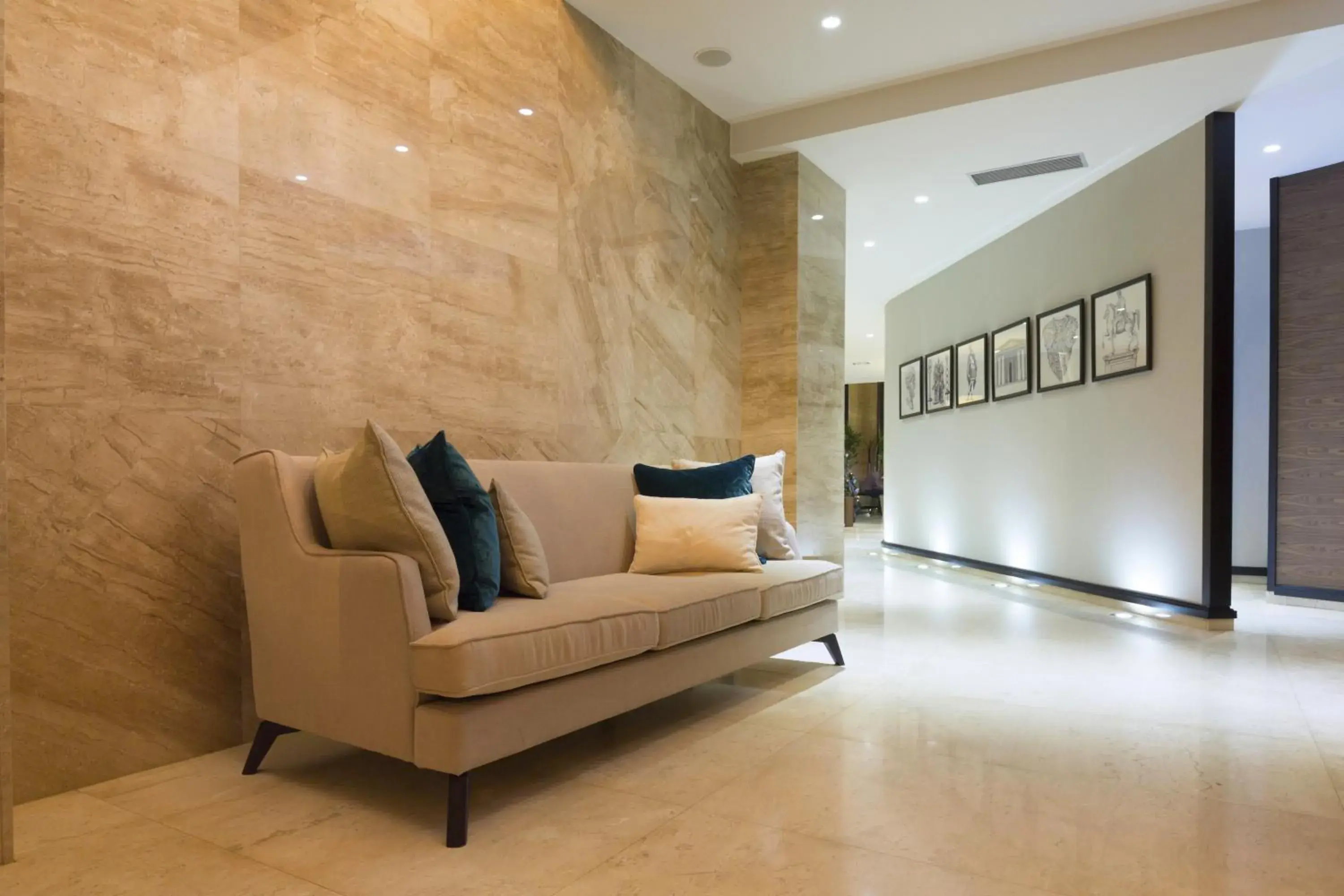 Lobby or reception in Hotel Constantine the Great Lobby or reception in Hotel Constantine the Great