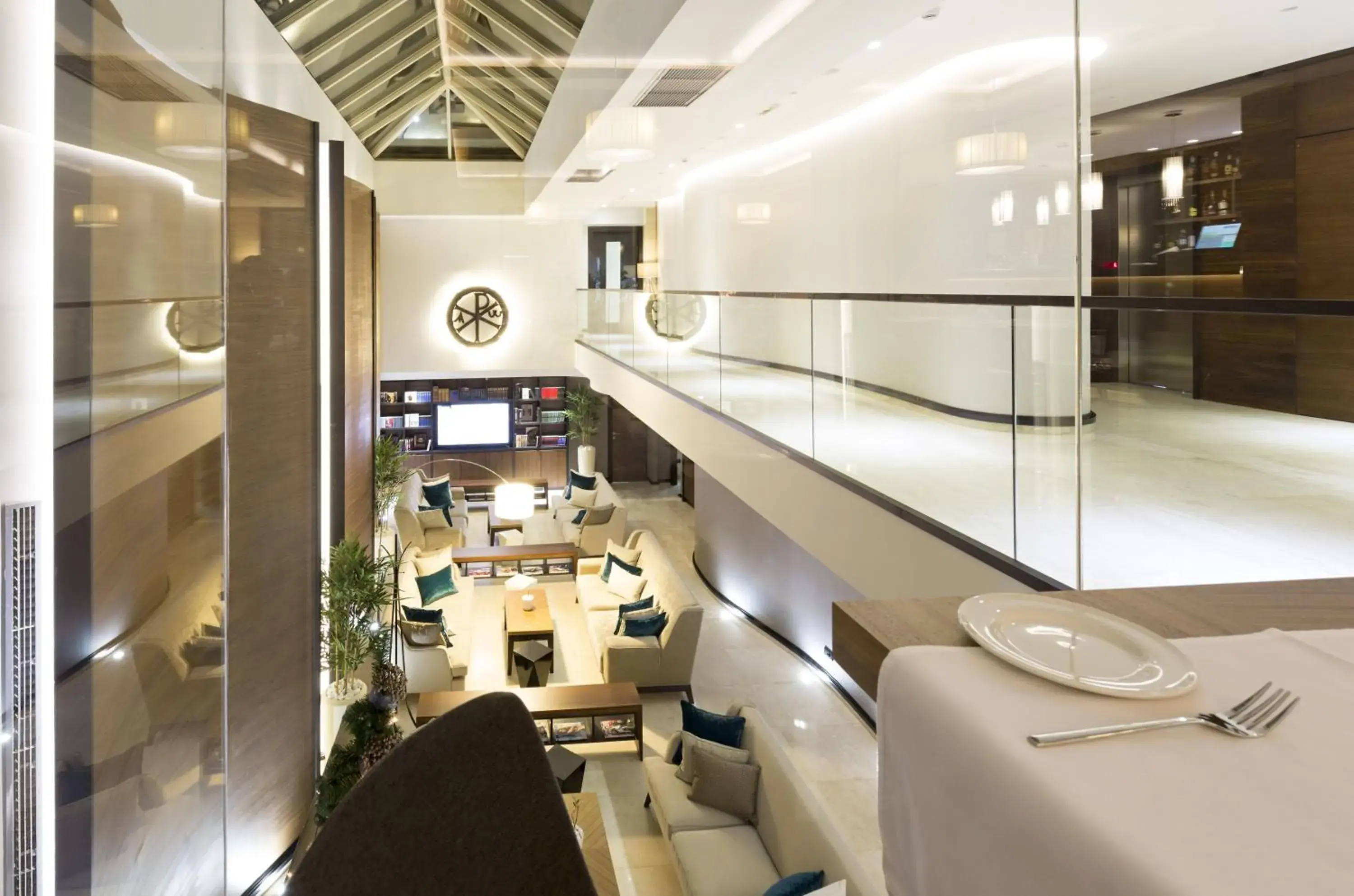 Lobby or reception in Hotel Constantine the Great Lobby or reception in Hotel Constantine the Great