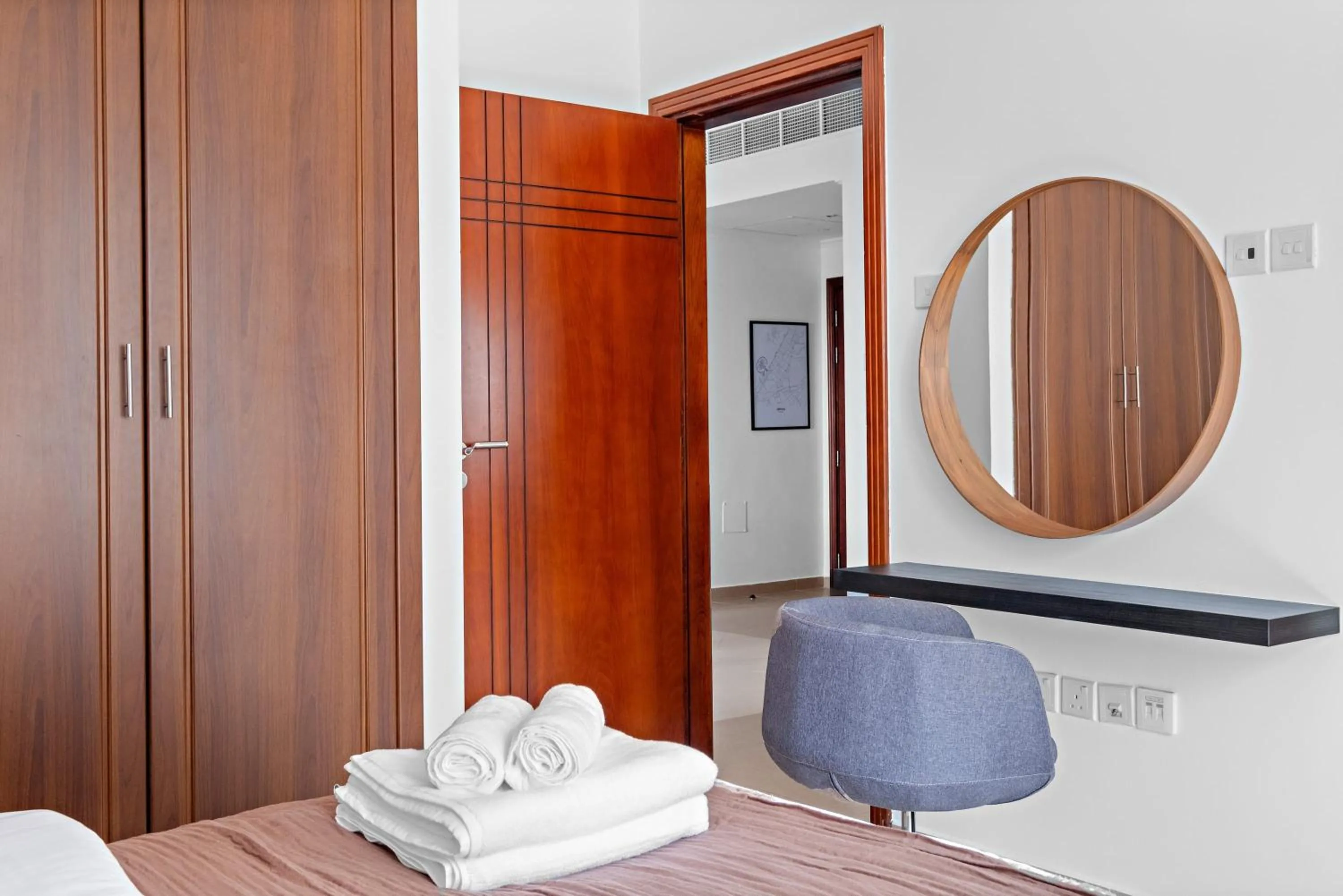 wardrobe in Silkhaus High Floor 1 BDR with Metro Nearby