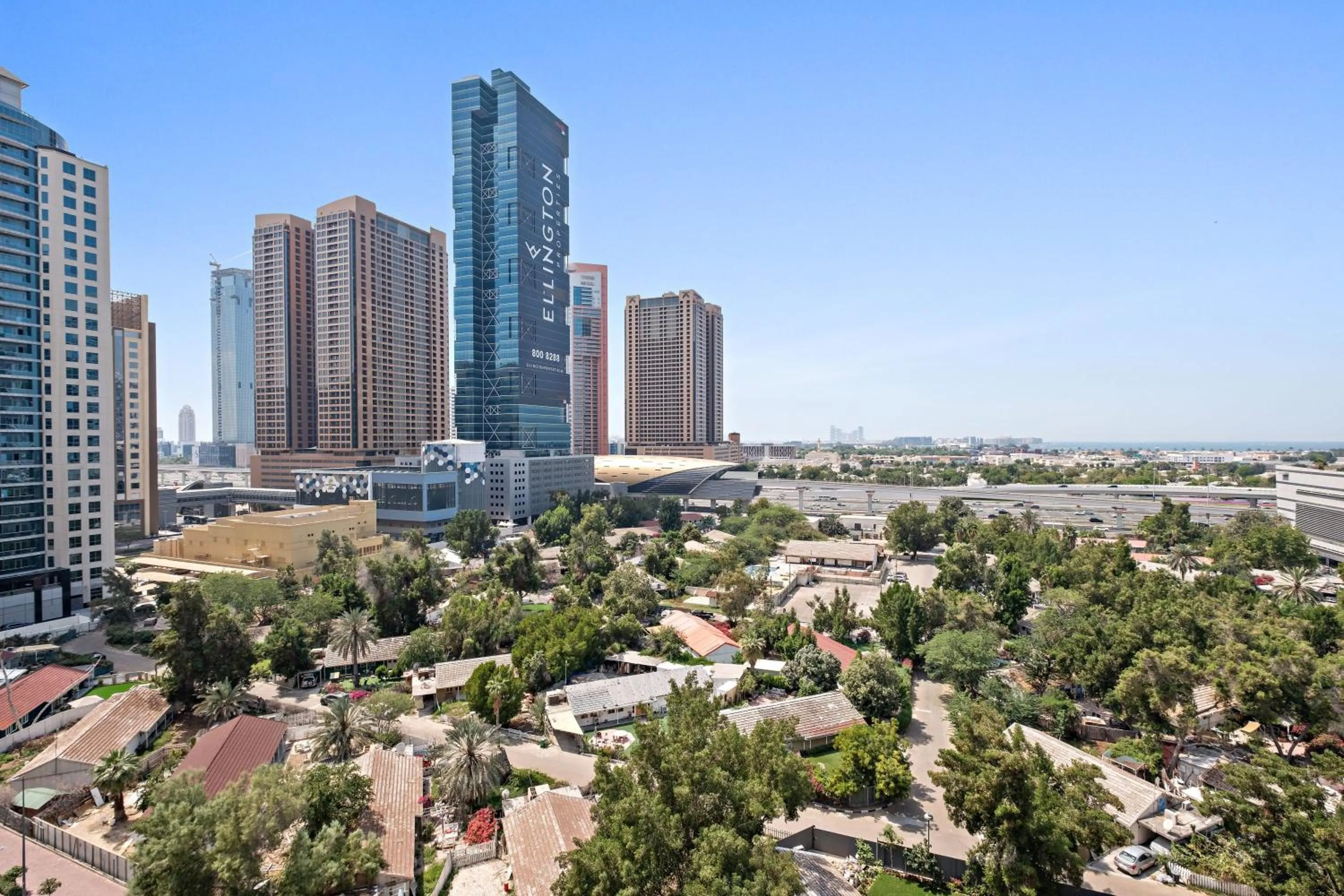 City view in Silkhaus High Floor 1 BDR with Metro Nearby