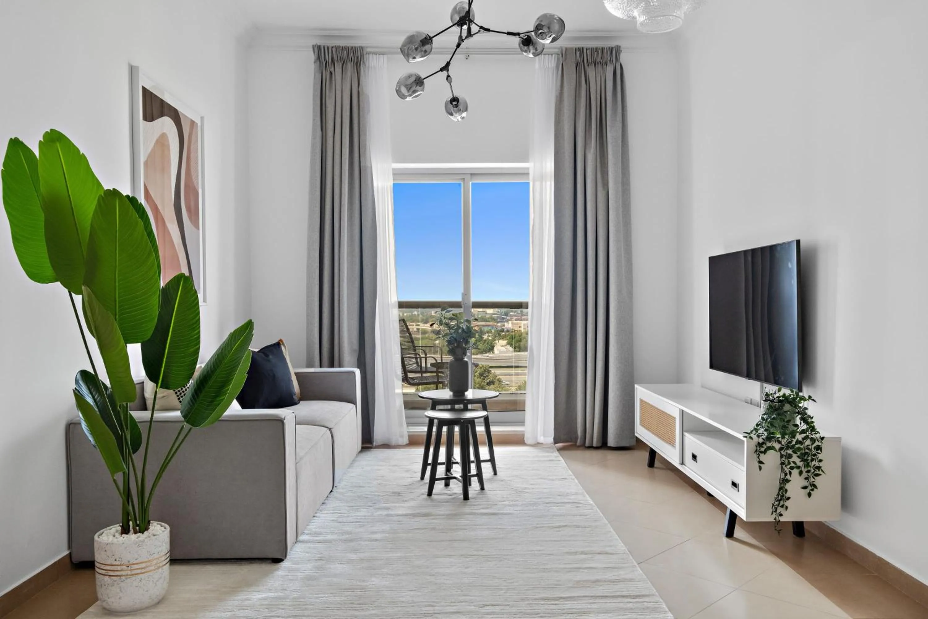 Living room in Silkhaus High Floor 1 BDR with Metro Nearby