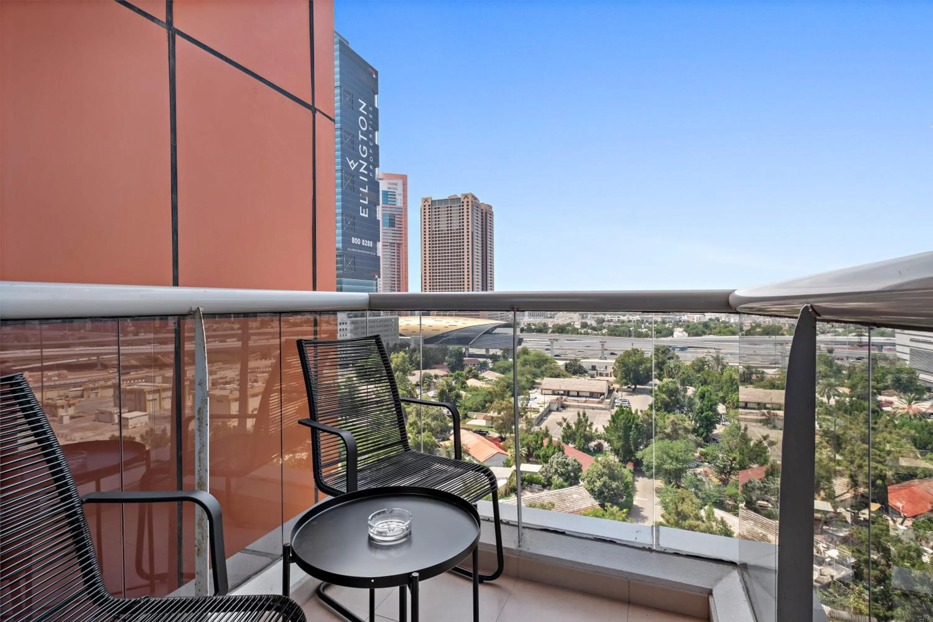 Balcony/Terrace in Silkhaus High Floor 1 BDR with Metro Nearby