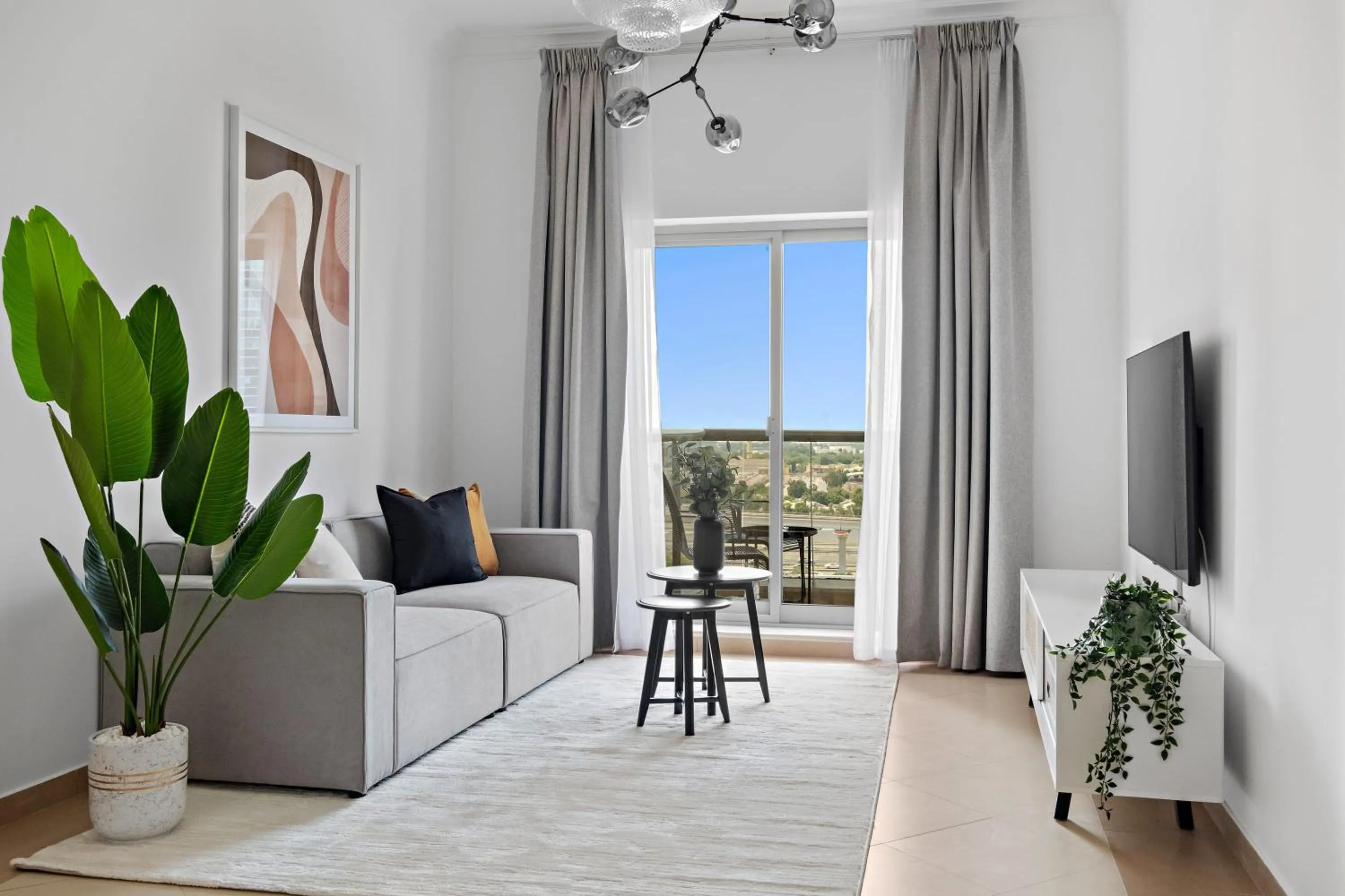 Living room in Silkhaus High Floor 1 BDR with Metro Nearby