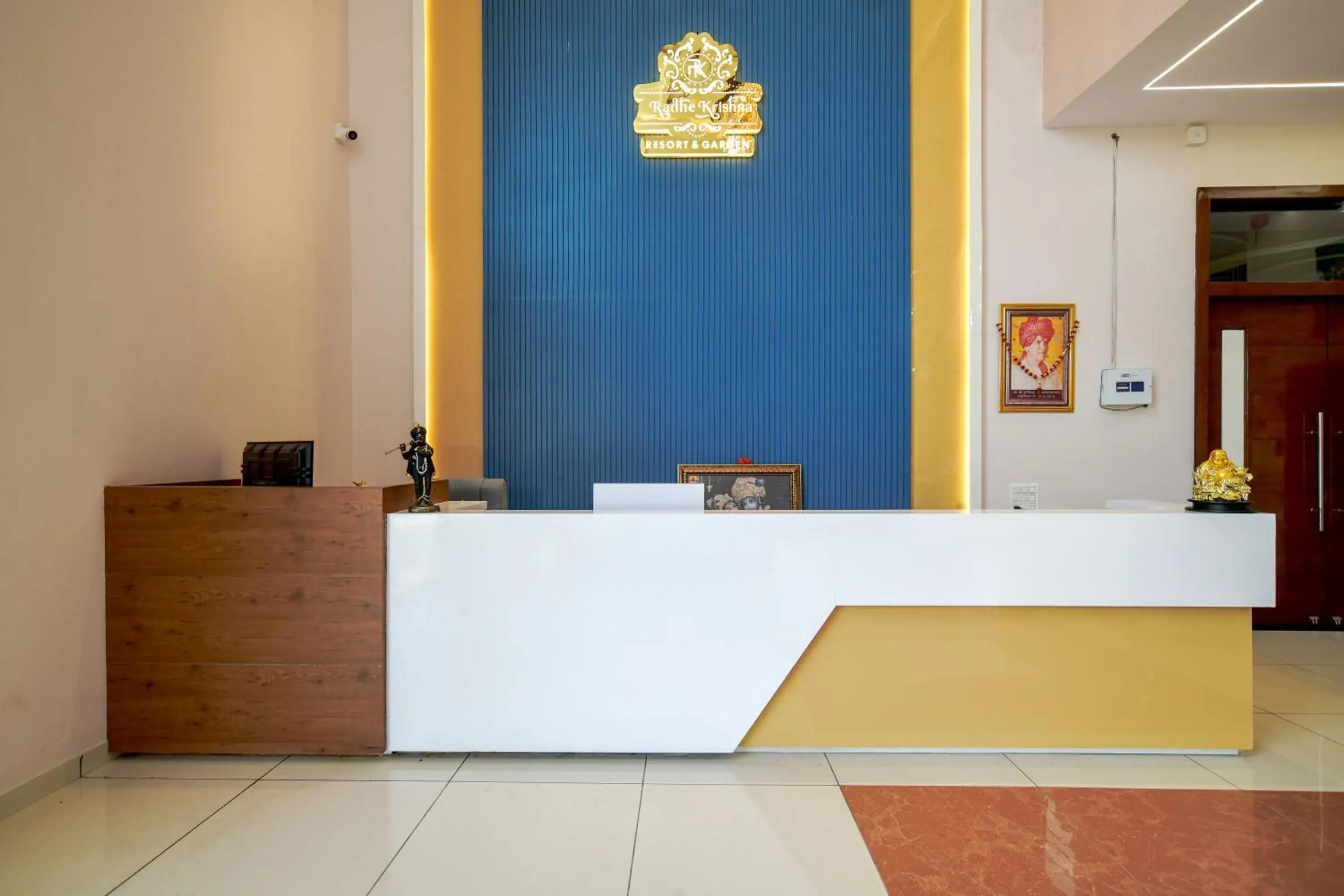 Lobby or reception in Radhe Krishna Resort Lobby or reception in Radhe Krishna Resort
