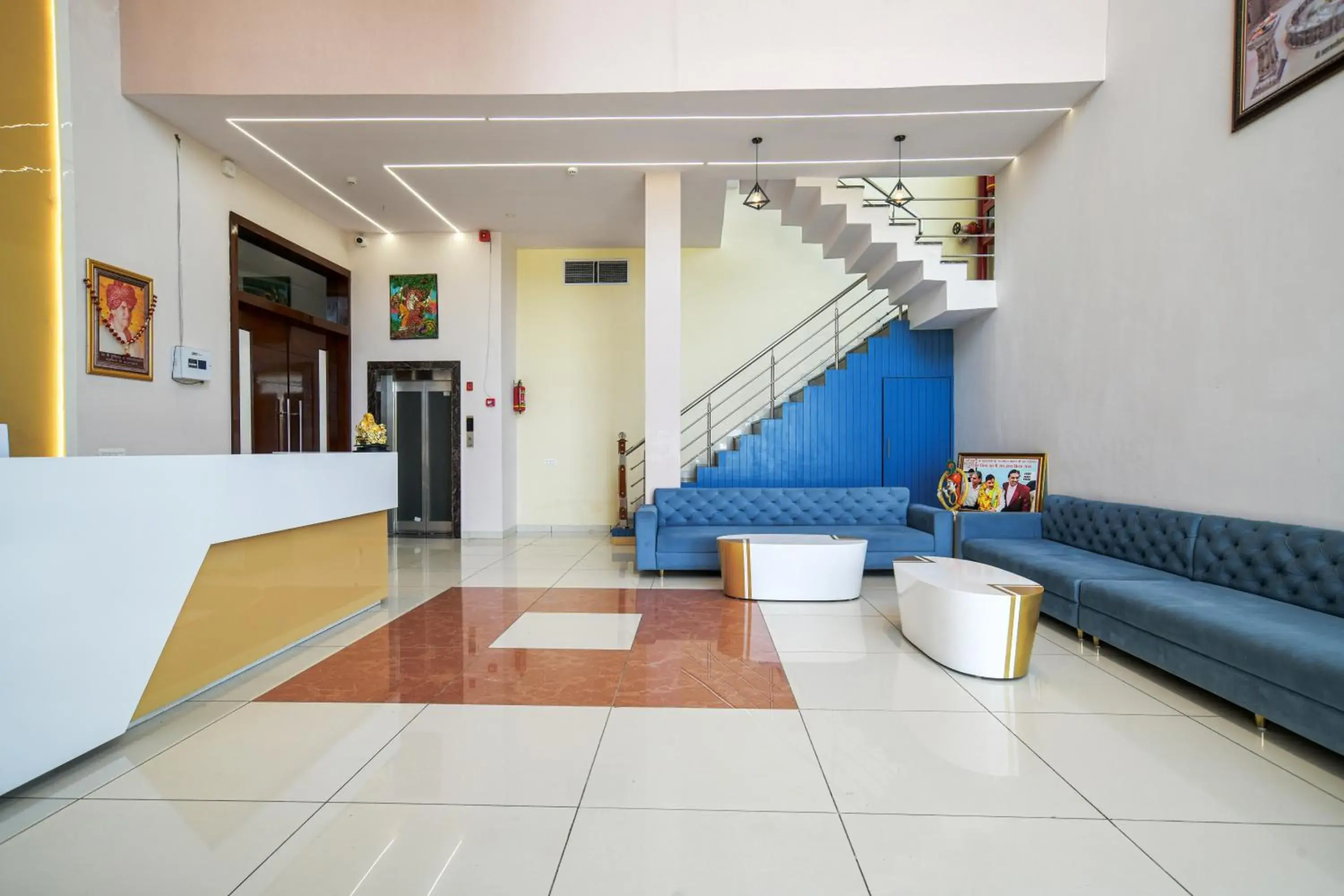 Lobby or reception in Radhe Krishna Resort Lobby or reception in Radhe Krishna Resort