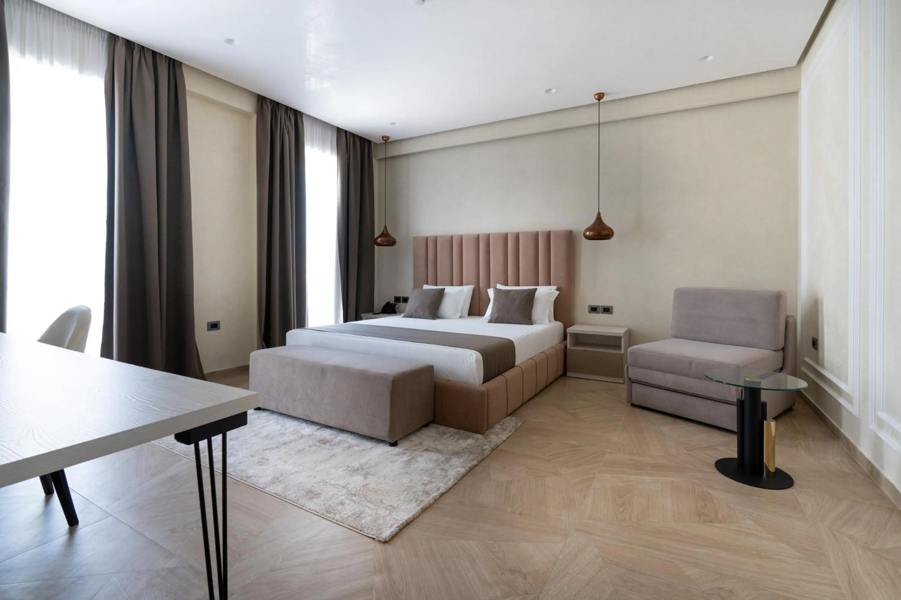 Bed in Hotel Plaza Berat