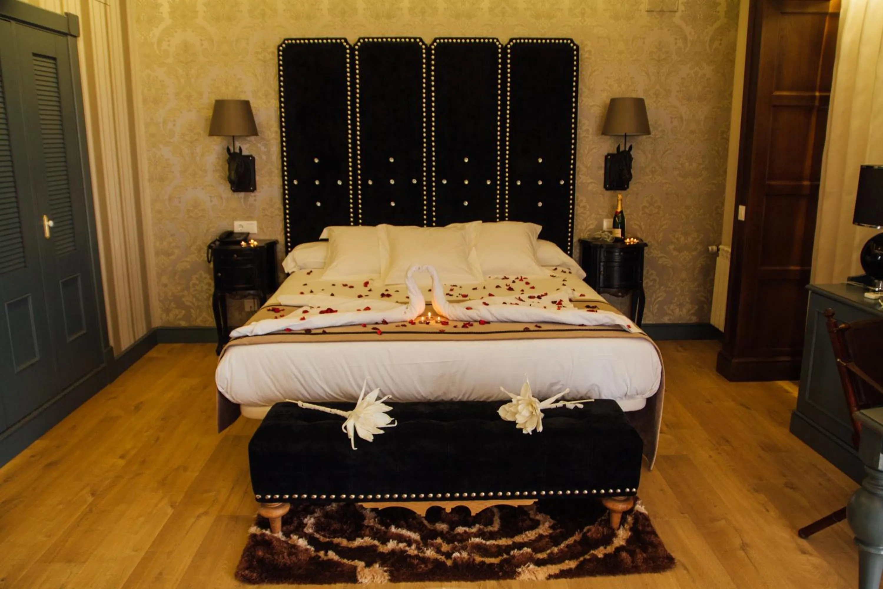 Bed in Hotel Finca las Beatas