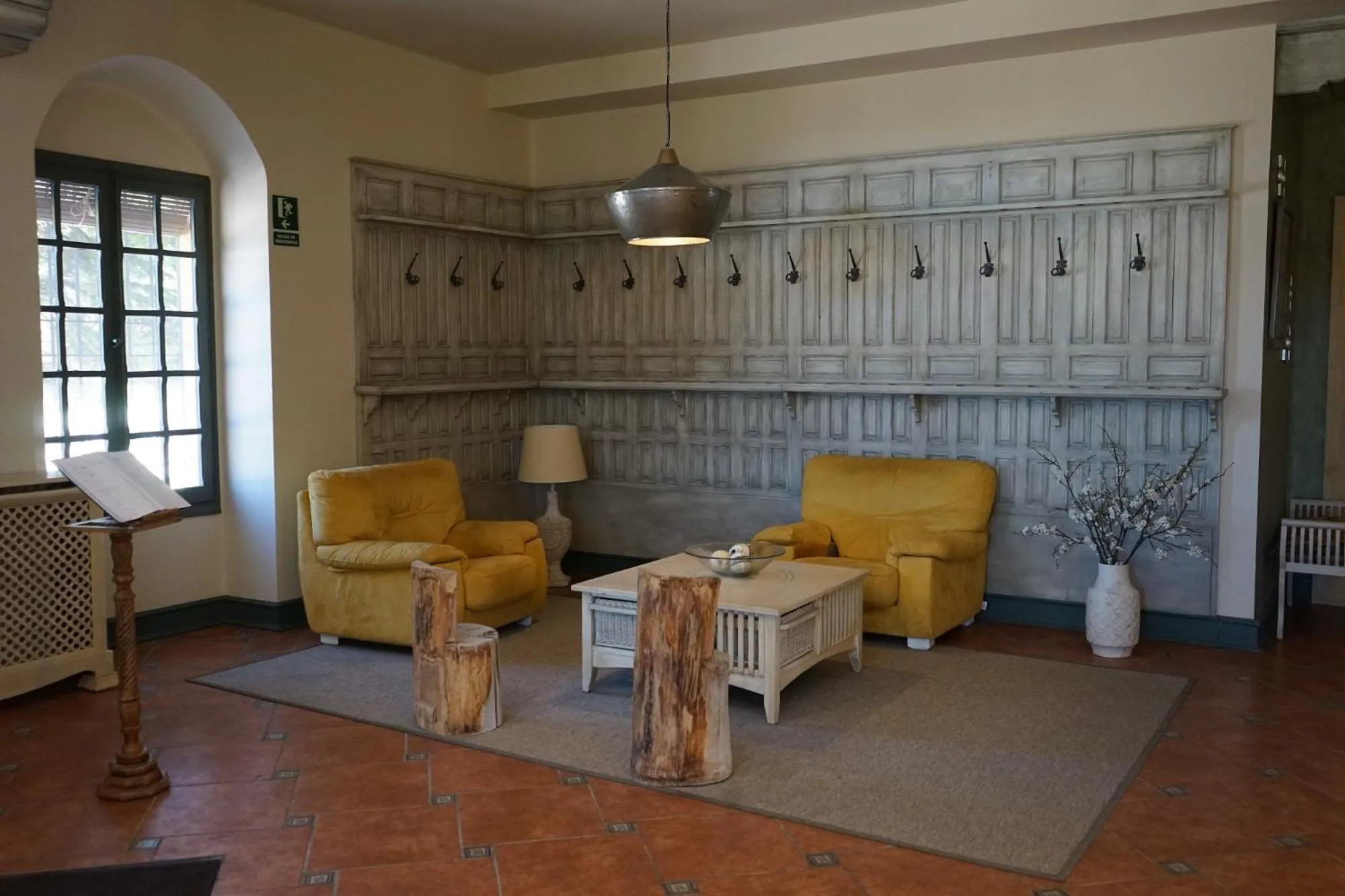 Lobby or reception in Hotel Finca las Beatas