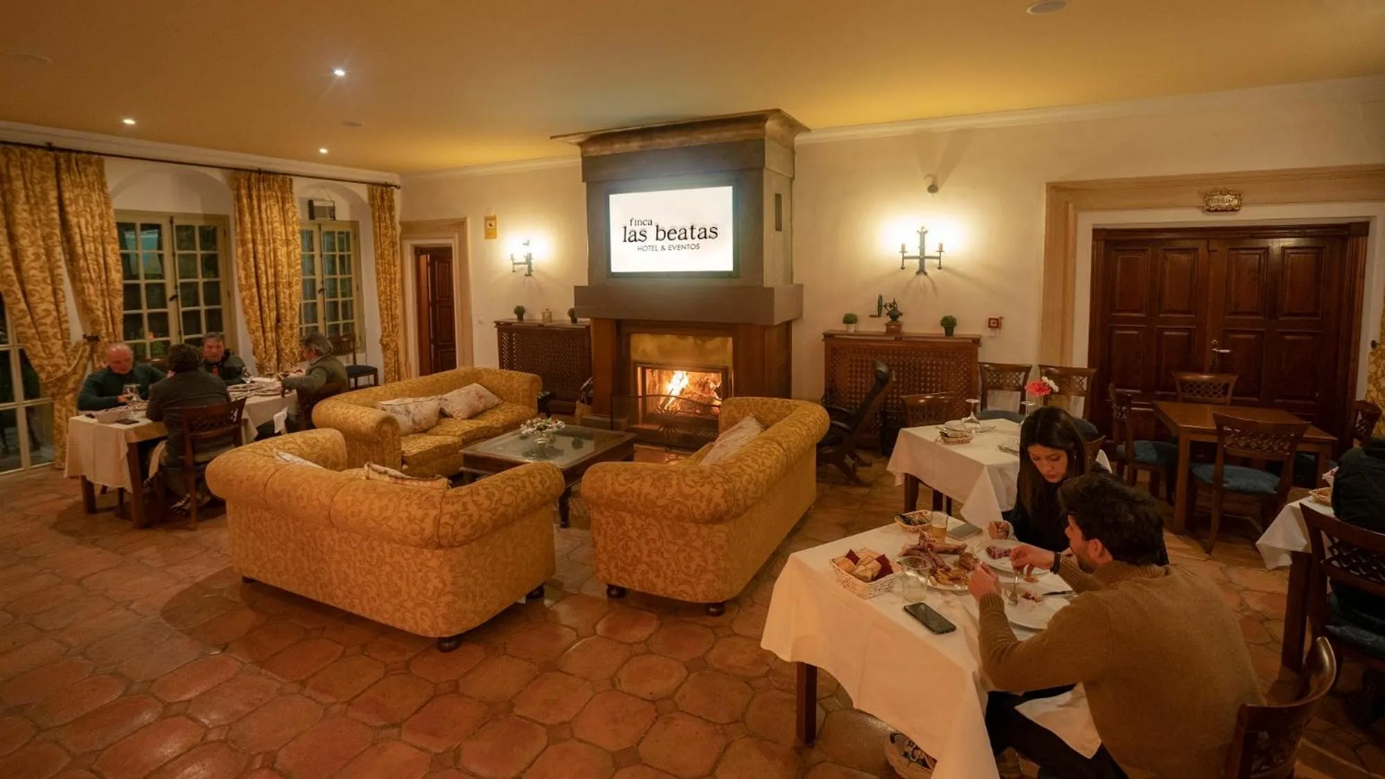 Lounge or bar in Hotel Finca las Beatas