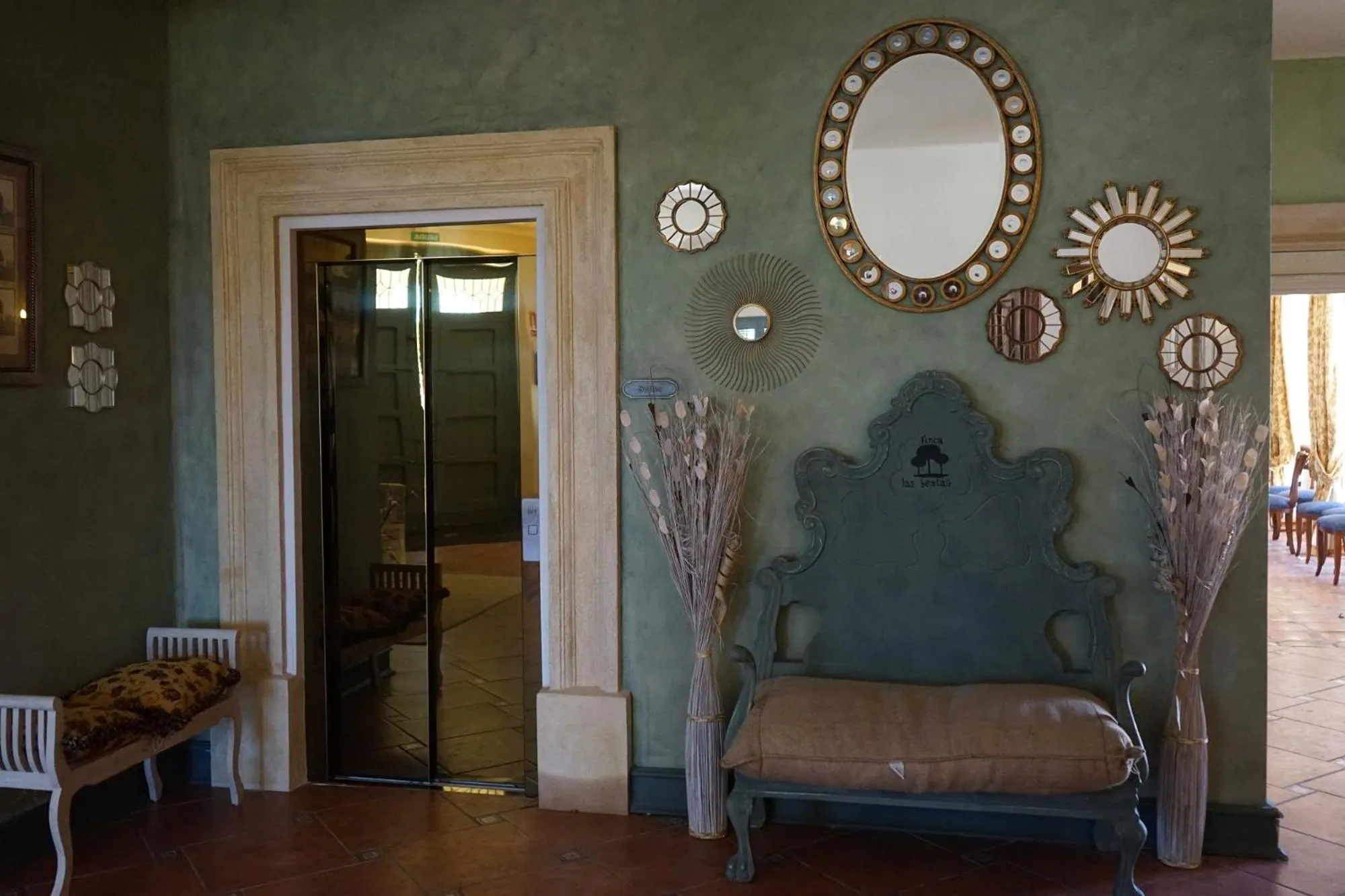 Lobby or reception in Hotel Finca las Beatas