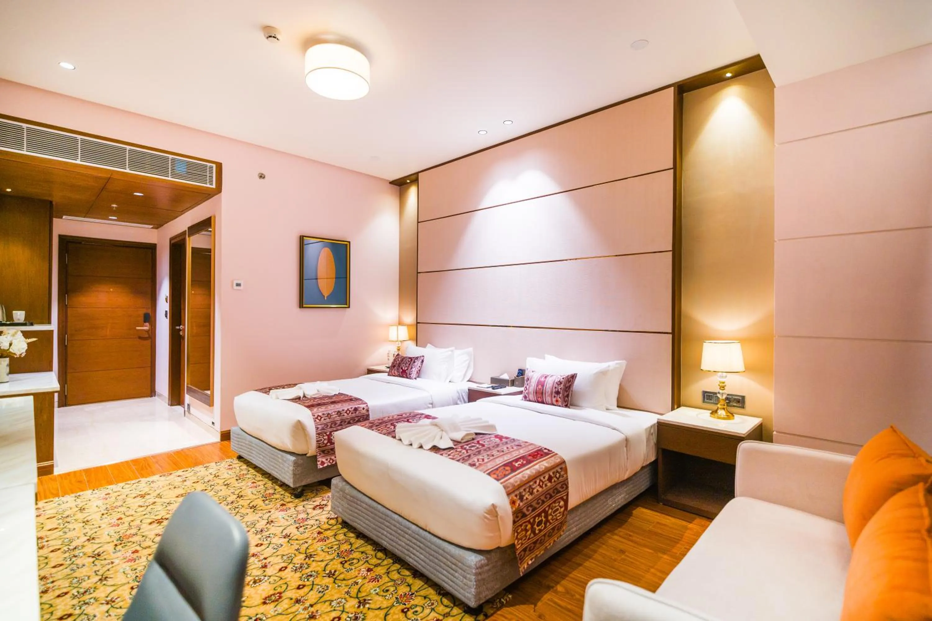 Bed in The Maple Hotel